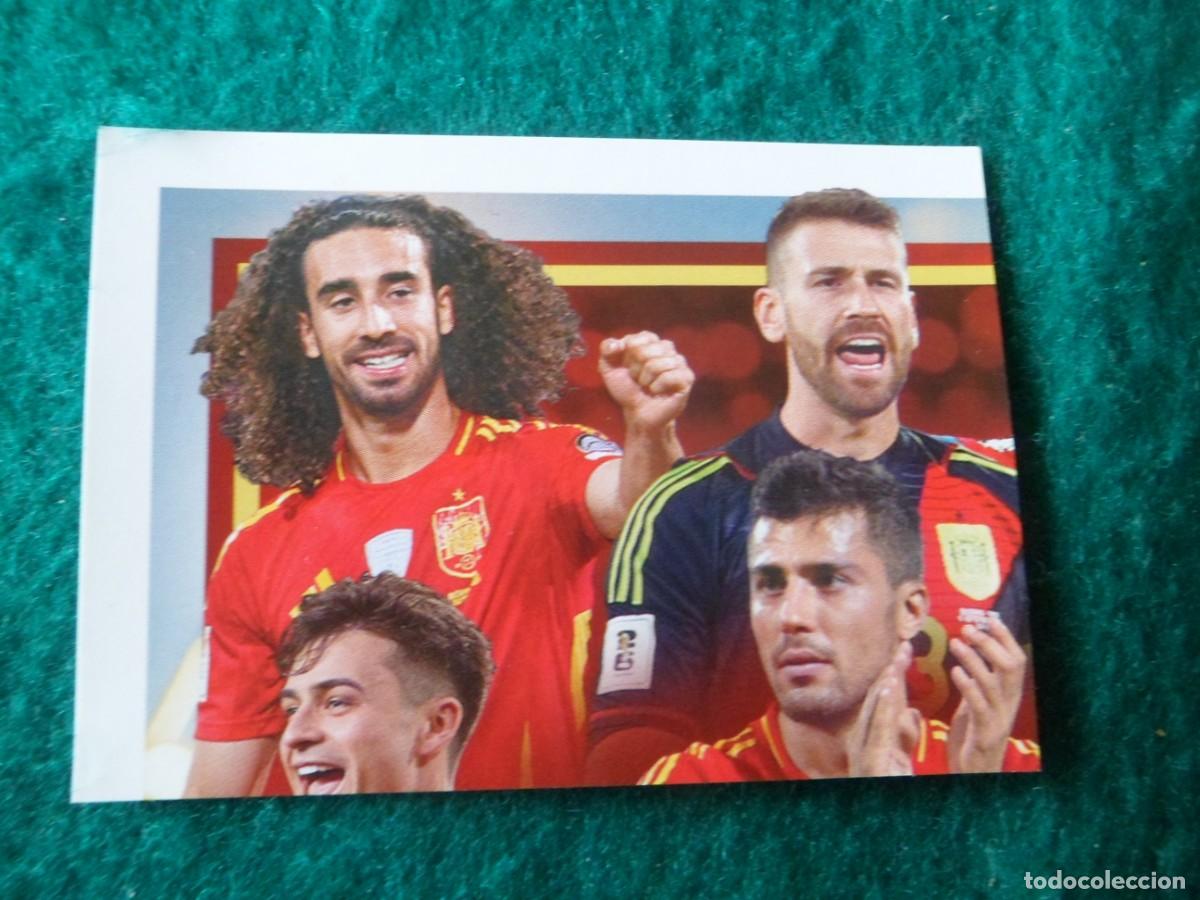 Cromos de f&uacute;tbol: CROMO ESPA&Ntilde;A 2026. CARREFOUR-PANINI. P&Oacute;STER JUGADORES SUPERIOR IZQUIERDA. 61