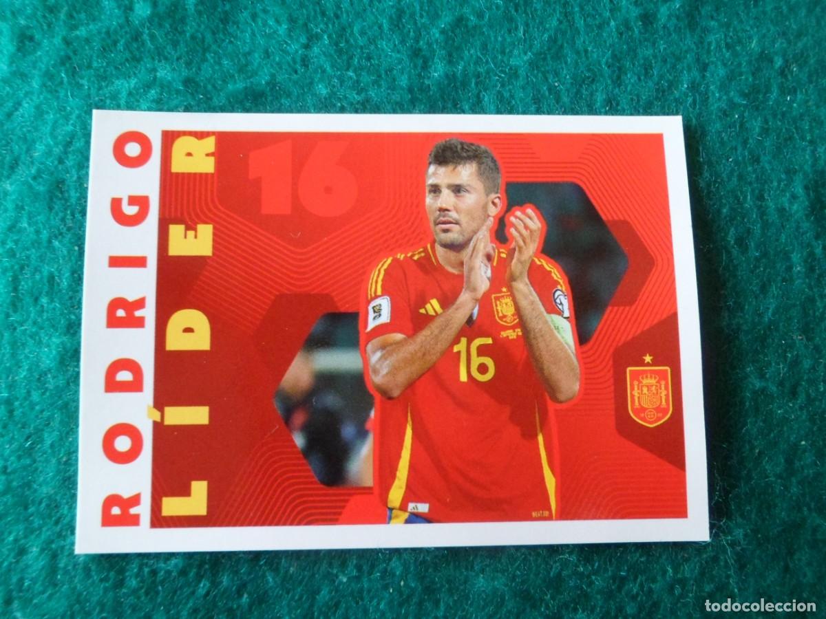 Cromos de f&uacute;tbol: CROMO ESPA&Ntilde;A 2026. CARREFOUR-PANINI.RODRIGO. L&Iacute;DER. 68