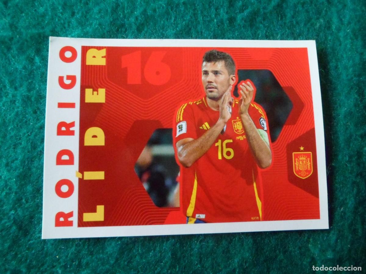 Cromos de f&uacute;tbol: CROMO ESPA&Ntilde;A 2026. CARREFOUR-PANINI.RODRIGO. L&Iacute;DER. 68