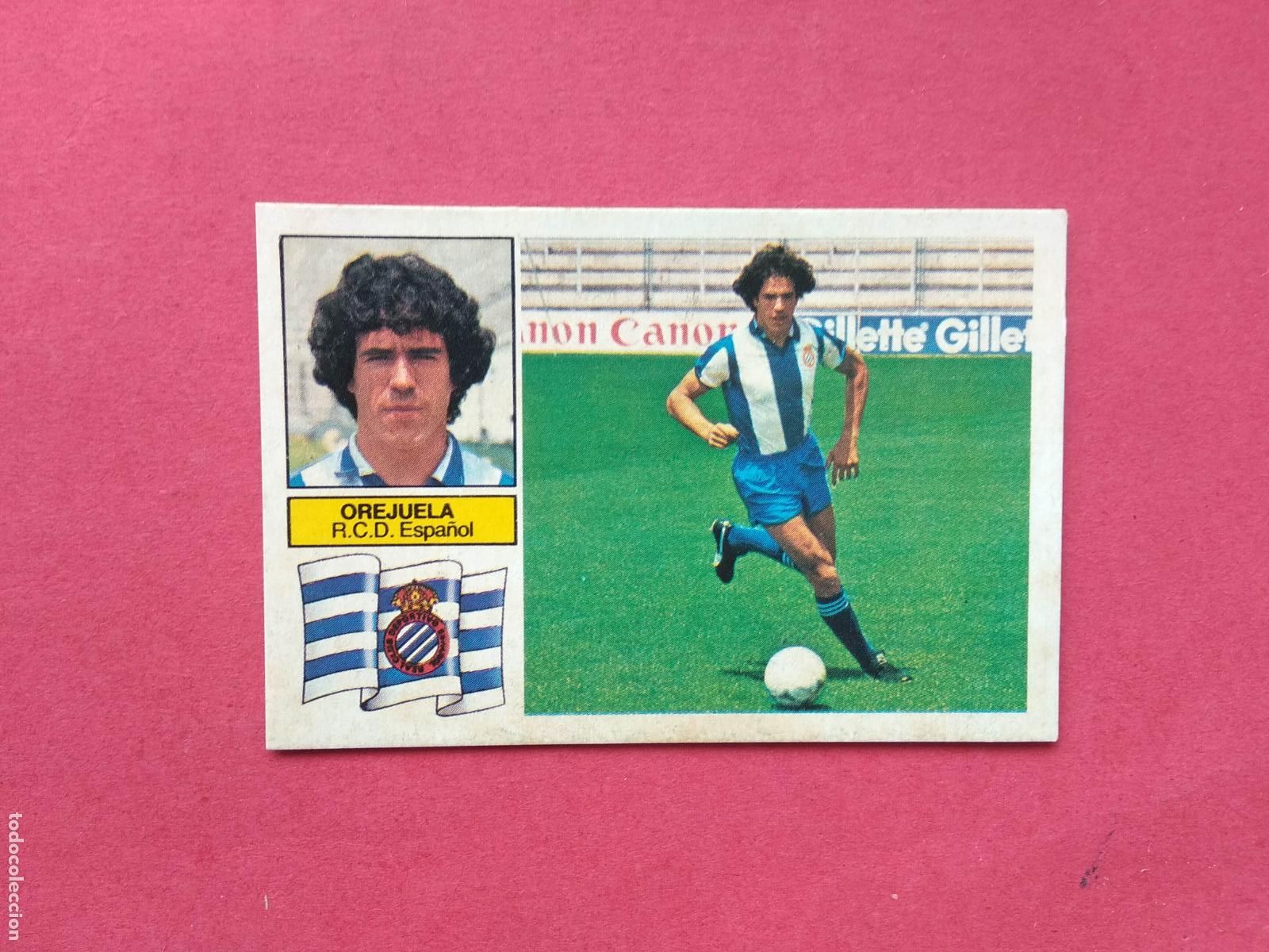 Football Stickers: EDICIONES ESTE LIGA 82 83 1982 1983 CROMO DESPEGADO VERSION OREJUELA ESPA&Ntilde;OL