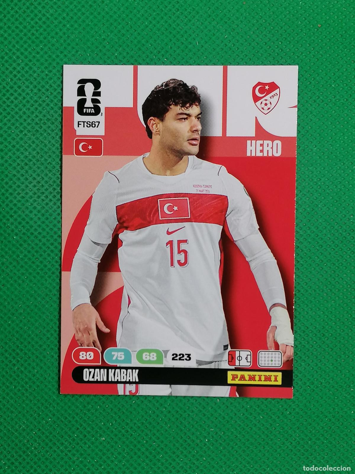 Football Stickers: FTS67 OZAN KABAK TURQUIA UPDATE ⚽ PANINI ADRENALYN FIFA WORLD CUP 26 2026 ⚽
