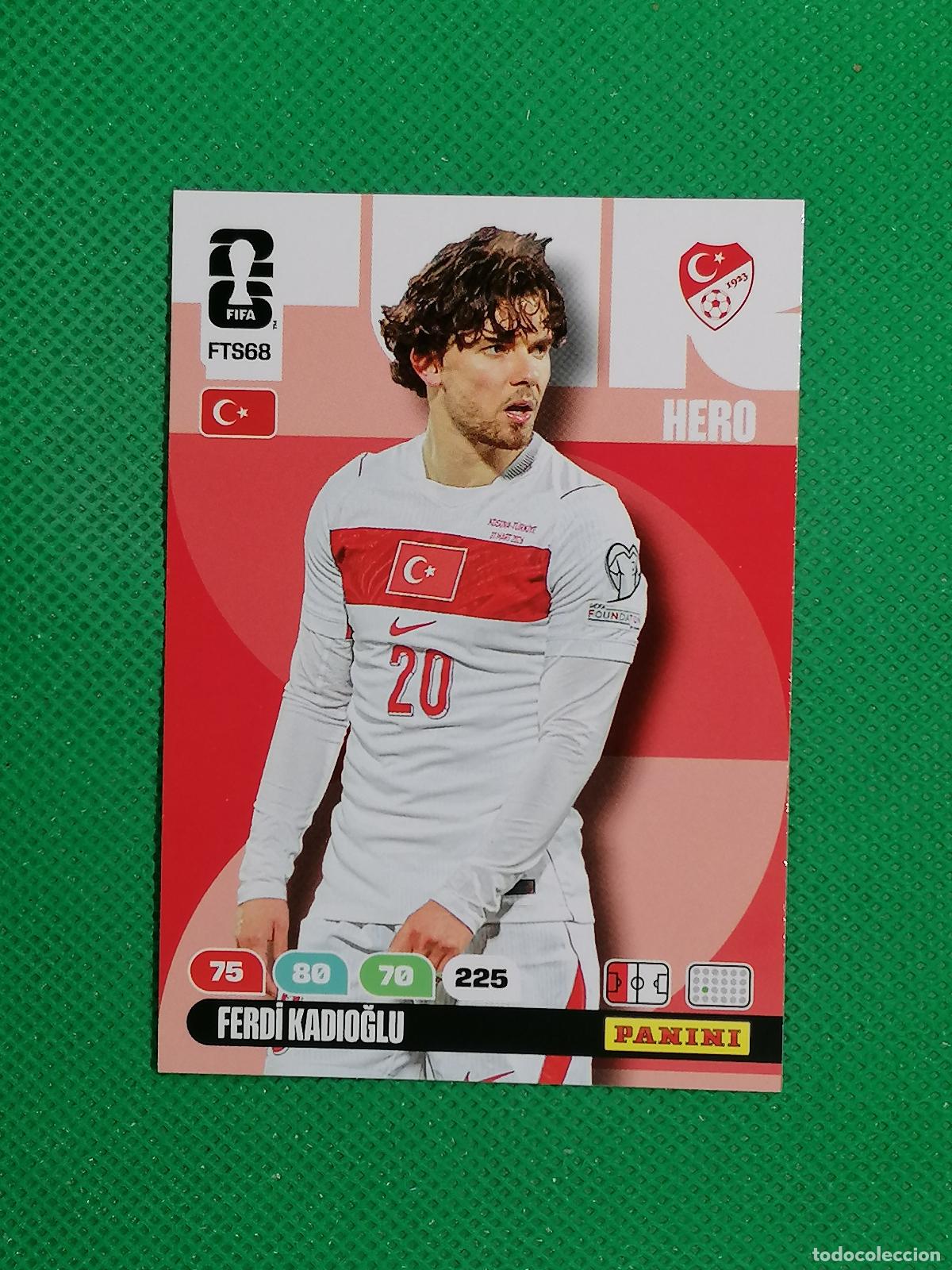 Football Stickers: FTS68 FERDI KADIOGLU TURQUIA UPDATE ⚽ PANINI ADRENALYN FIFA WORLD CUP 26 2026 ⚽