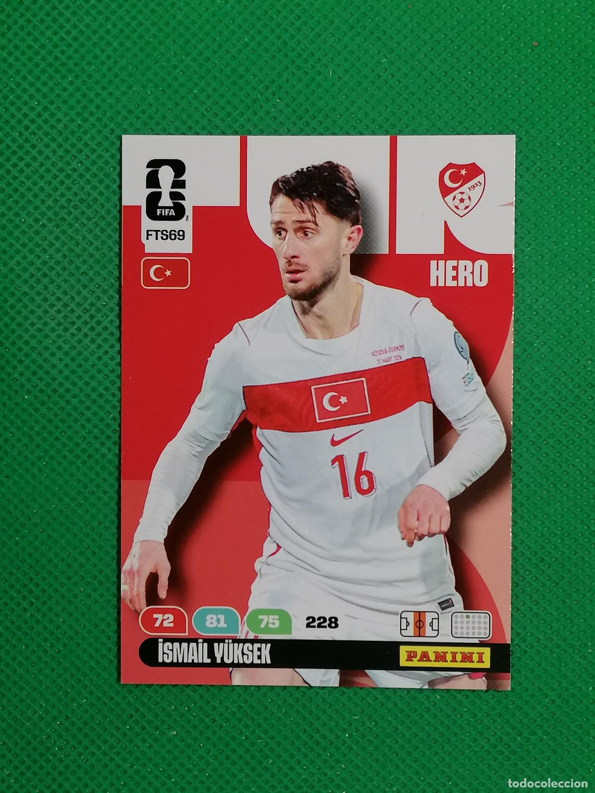Football Stickers: FTS69 ISMAIL YUKSEK TURQUIA UPDATE ⚽ PANINI ADRENALYN FIFA WORLD CUP 26 2026 ⚽