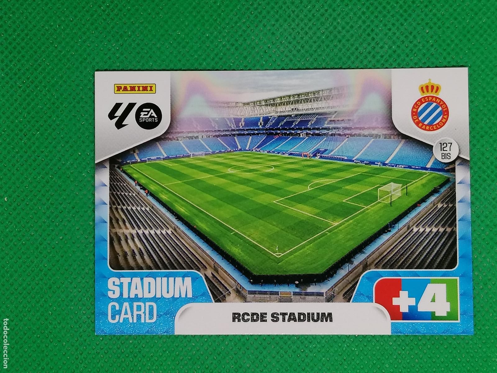 Cromos de f&uacute;tbol: 127 BIS 127BIS RCDE STADIUM CARD ESPANYOL ⚽ LIGA ADRENALYN XL 2025 2026 25 26 ⚽