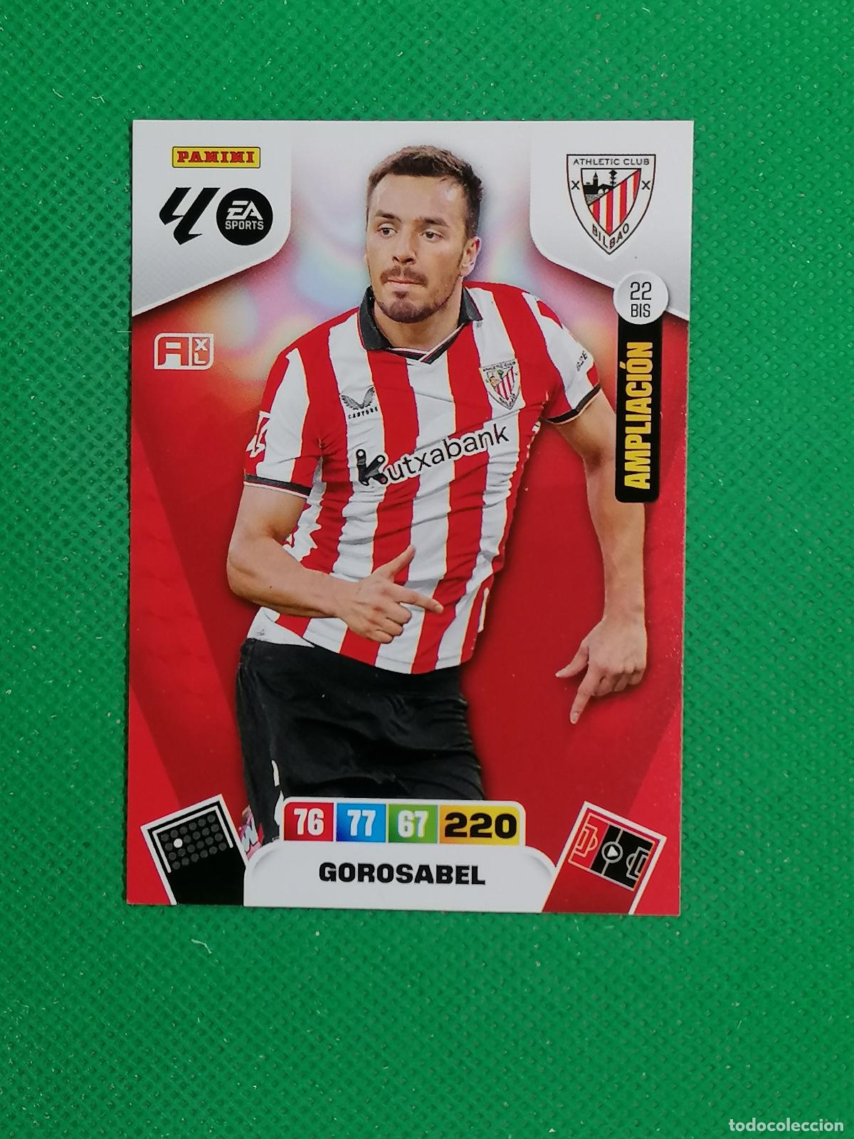 Cromos de f&uacute;tbol: 22BIS 22 BIS GOROSABEL ATHLETIC BILBAO AMPLIACION ⚽ LIGA ADRENALYN XL 2025 2026 25 26 ⚽