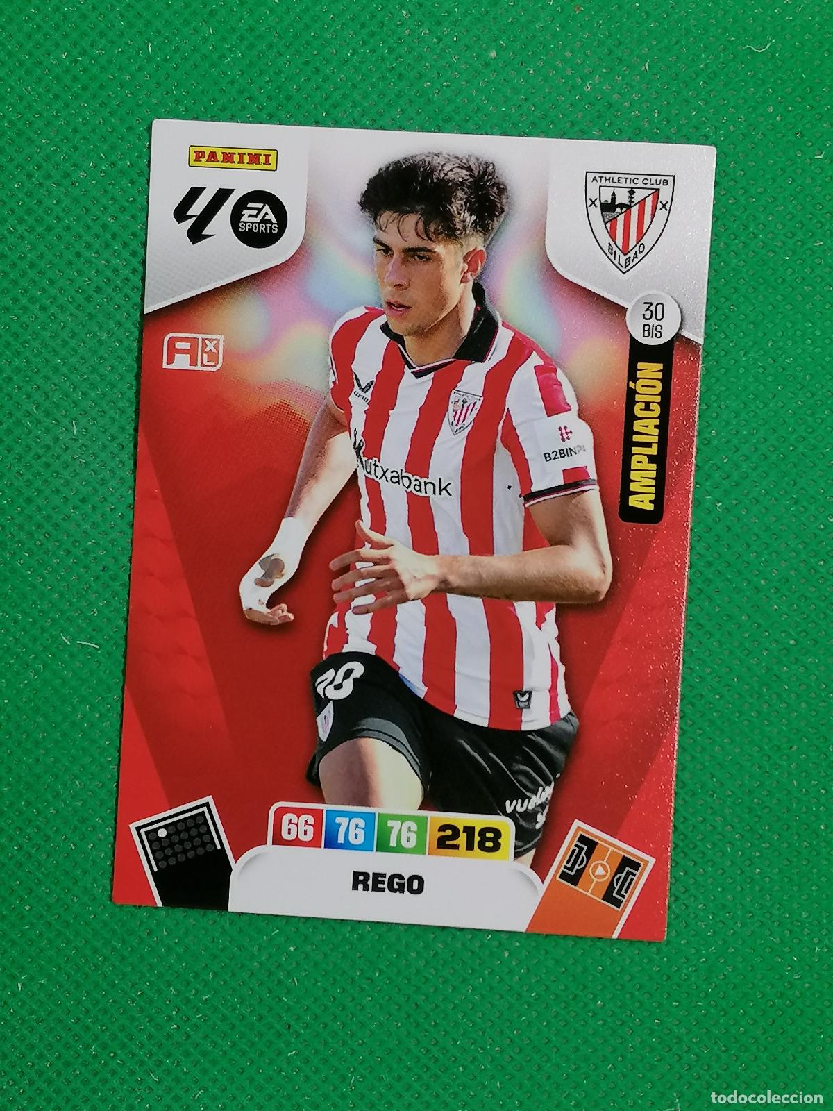 Cartes &agrave; collectionner de Football: 30 BIS 30BIS REGO ATHLETIC BILBAO AMPLIACION ⚽ LIGA ADRENALYN XL 2025 2026 25 26 ⚽