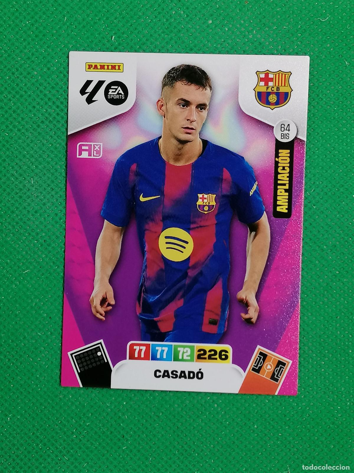 Cartes &agrave; collectionner de Football: 64BIS 64 BIS CASADO BARCELONA AMPLIACION ⚽ LIGA ADRENALYN XL 2025 2026 25 26 ⚽