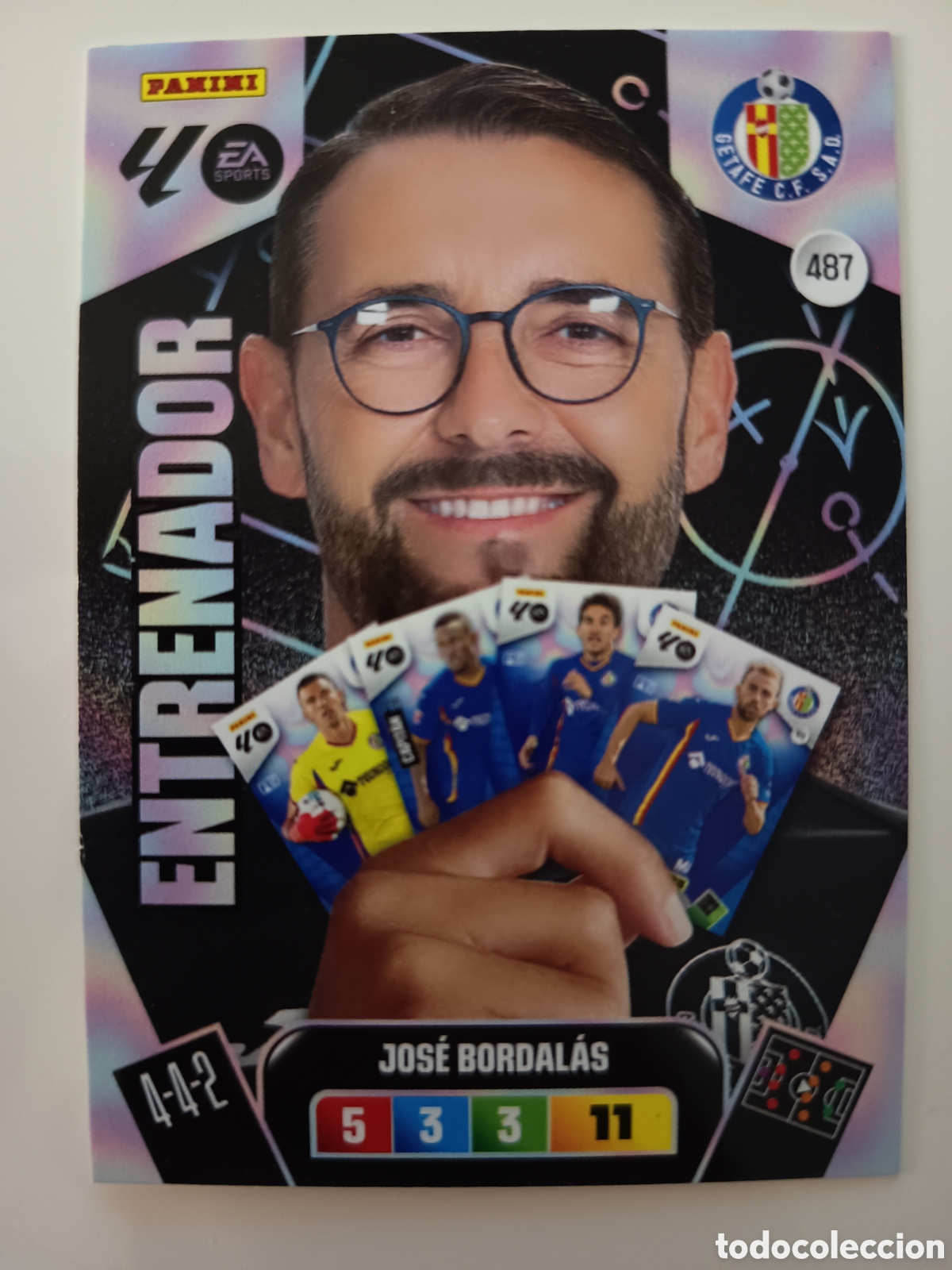 Cartes &agrave; collectionner de Football: 487 Jos&eacute; bordals Panini Adrenalyn XL 2025-2026