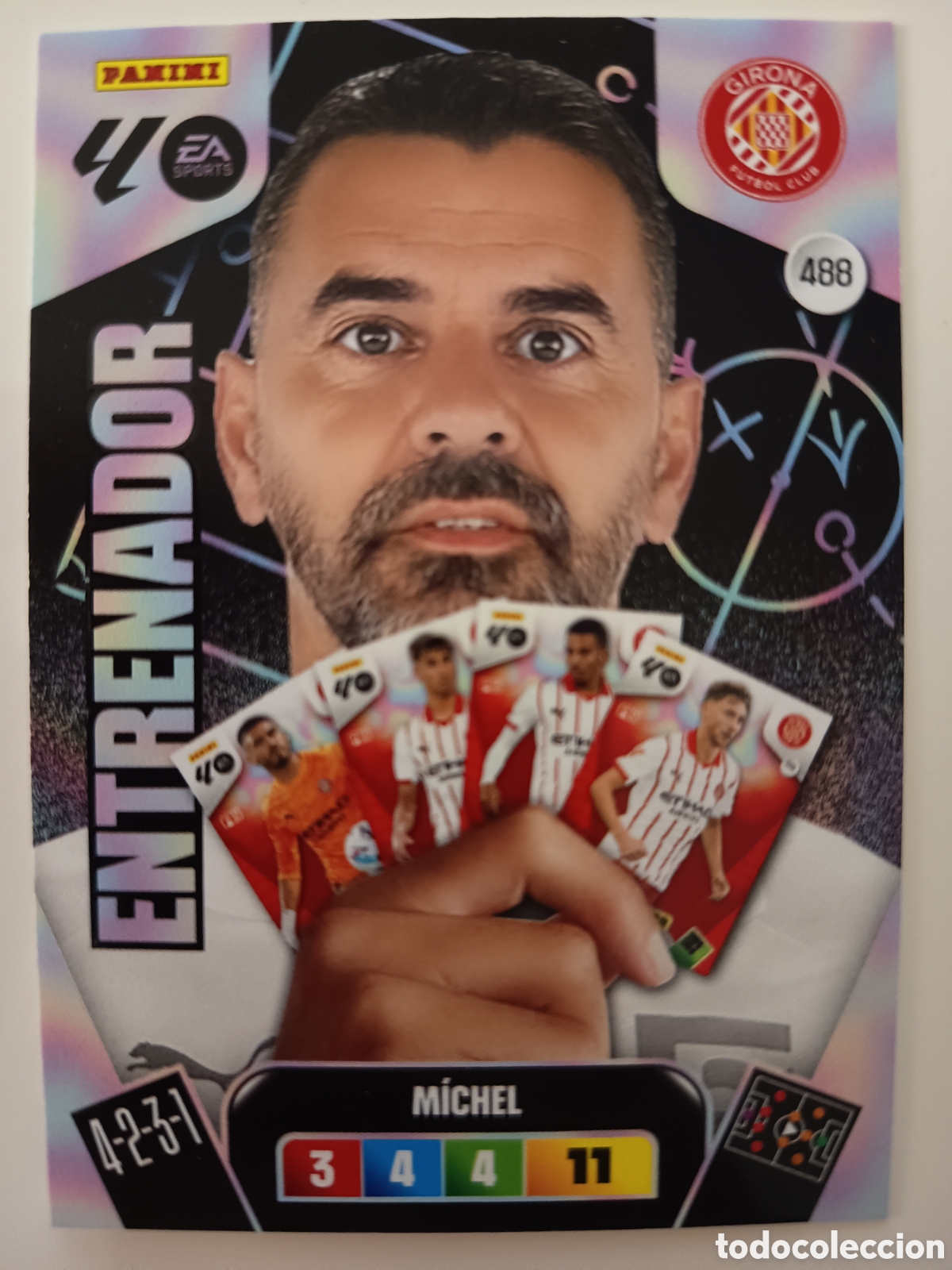 Cromos de f&uacute;tbol: 488 Michel adrenalyn xl 2025-2026