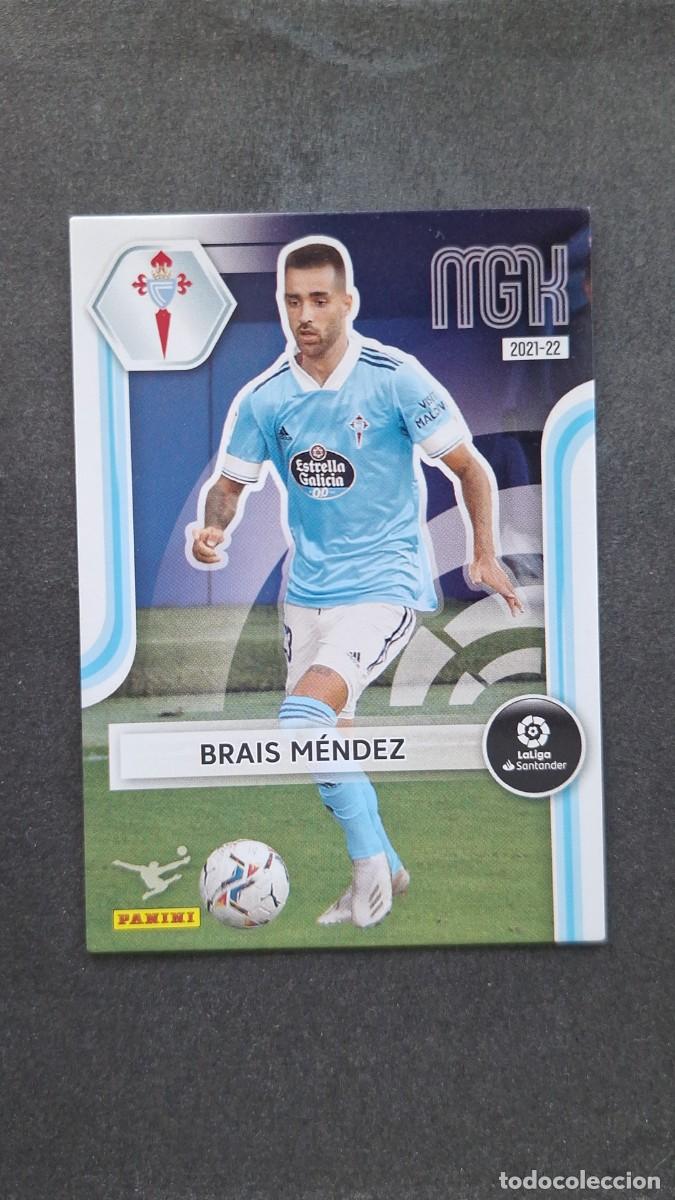 Cromos de f&uacute;tbol: L1 BRAIS MENDEZ CELTA DE VIGO 121 PANINI MEGACRACKS 2021 2022 21 22