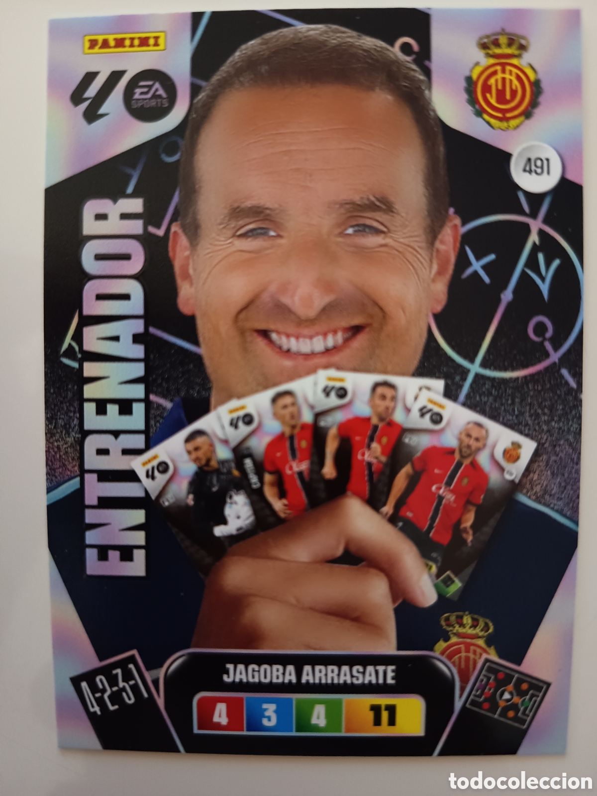 Cromos de f&uacute;tbol: 491 Jagoba Arrasate adrenalyn xl 2025-2026