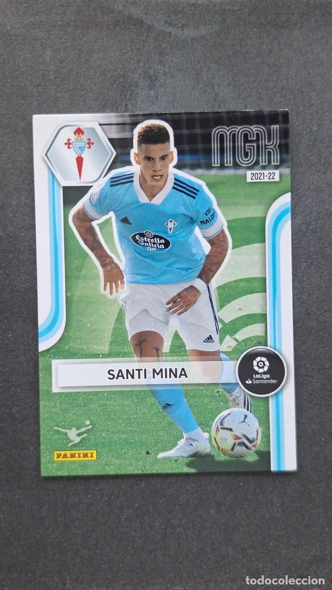 Cromos de f&uacute;tbol: L1 SANTI MINA CELTA DE VIGO 125 PANINI MEGACRACKS 2021 2022 21 22
