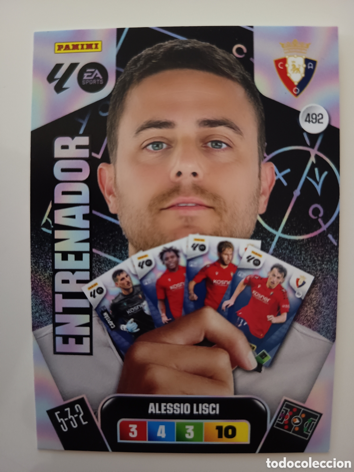 Cromos de f&uacute;tbol: 492 Alessio Lisci adrenalyn xl 2025-2026