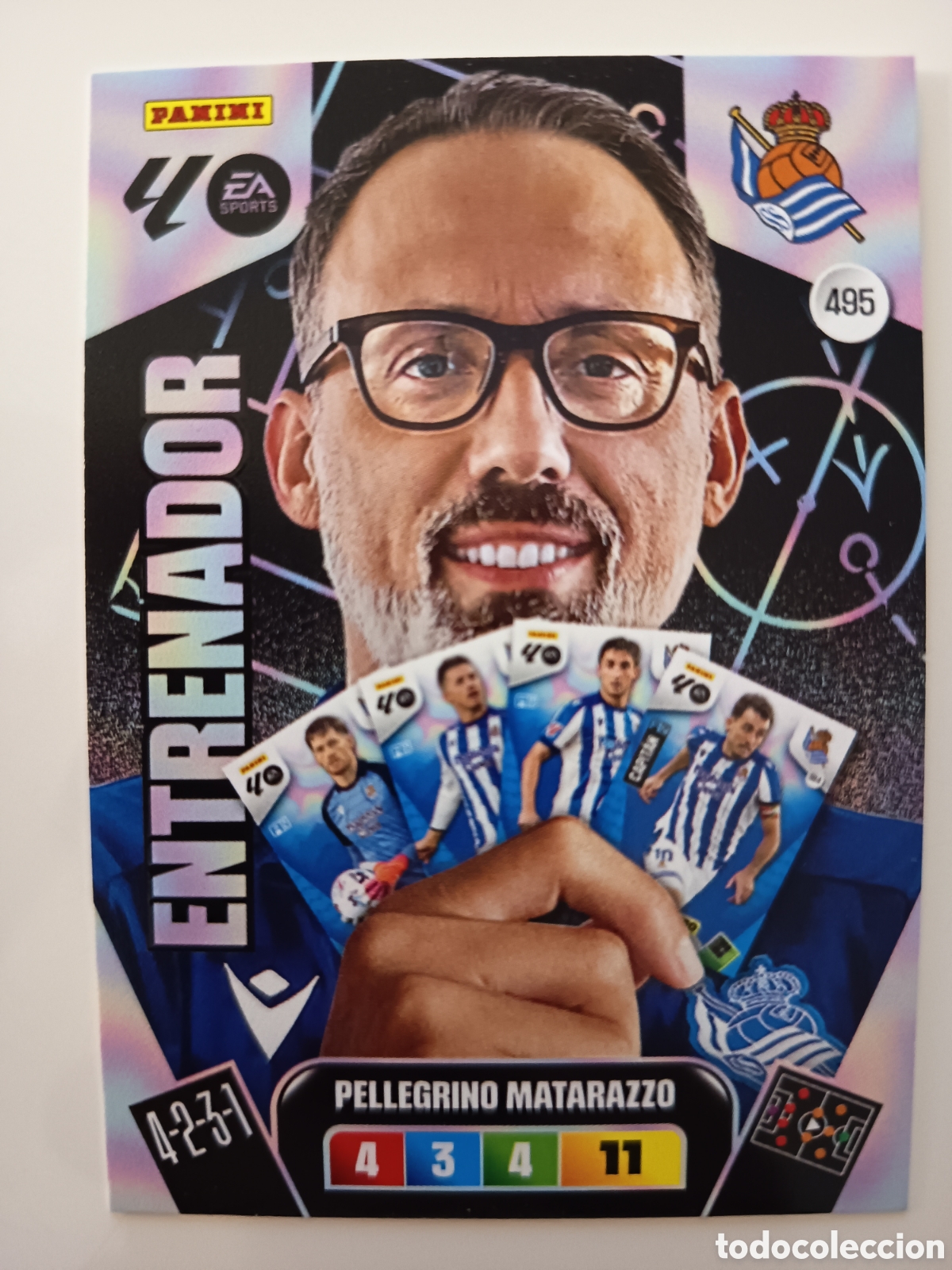 Cartes &agrave; collectionner de Football: 495 Pellegrino Matarazzo adrenalyn xl 2025-2026