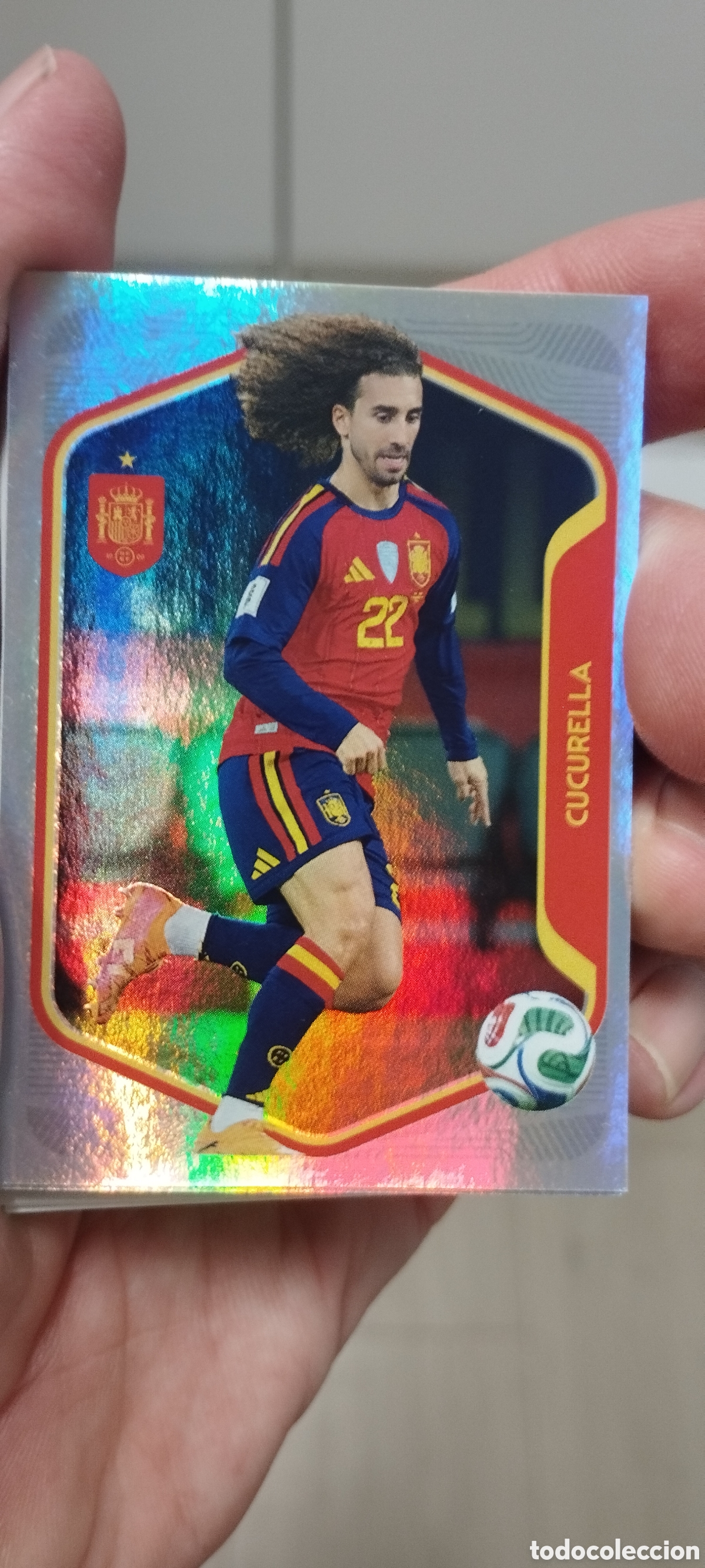 Cartes &agrave; collectionner de Football: Cromo cucurella selecci&oacute;n