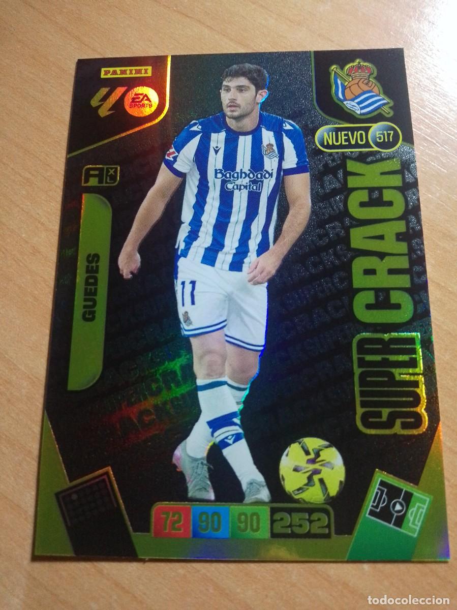 Fu&szlig;ball-Sticker: 517 GUEDES NUEVO SUPER CRACK DE LA REAL SOCIEDAD 25 26 ADRENALYN XL 2025 2026