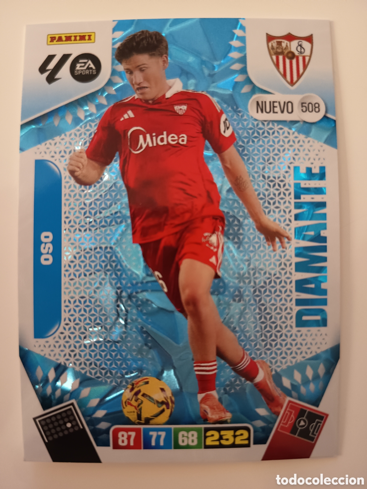 Cromos de f&uacute;tbol: 508 Oso Diamante adrenalyn xl 2025-2026