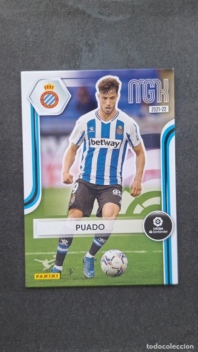 Cromos de f&uacute;tbol: L1 PUADO R. C. D. ESPA&Ntilde;OL 159 PANINI MEGACRACKS 2021 2022 21 22