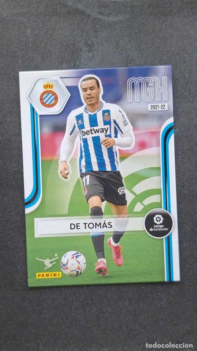 Cromos de f&uacute;tbol: L1 DE TOMAS R. C. D. ESPA&Ntilde;OL 161 PANINI MEGACRACKS 2021 2022 21 22