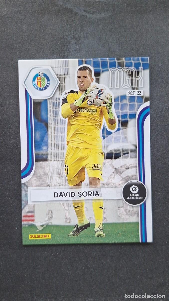 Cromos de f&uacute;tbol: L1 DAVID SORIA GETAFE C. F. 164 PANINI MEGACRACKS 2021 2022 21 22
