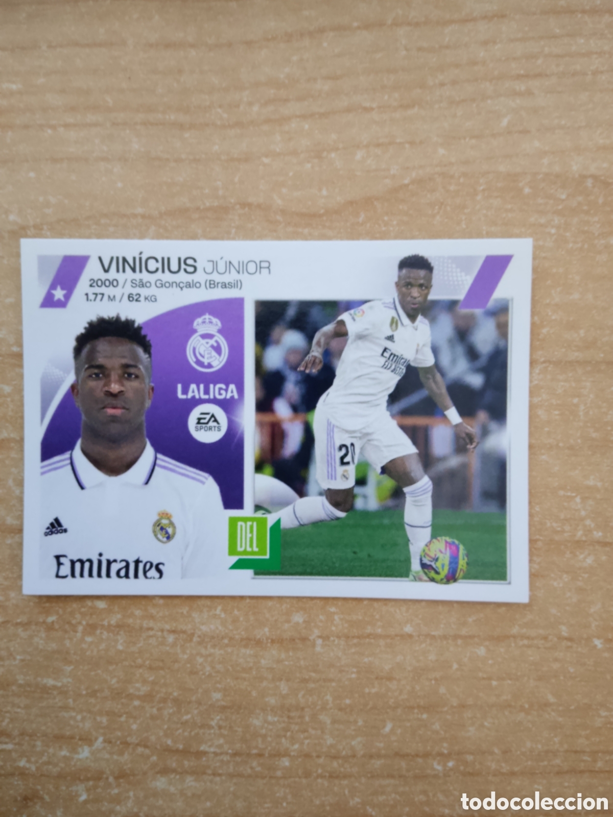 Figurine di Calcio: 20 VINICIUS JUNIOR REAL MADRID LIGA ESTE 2023 2024