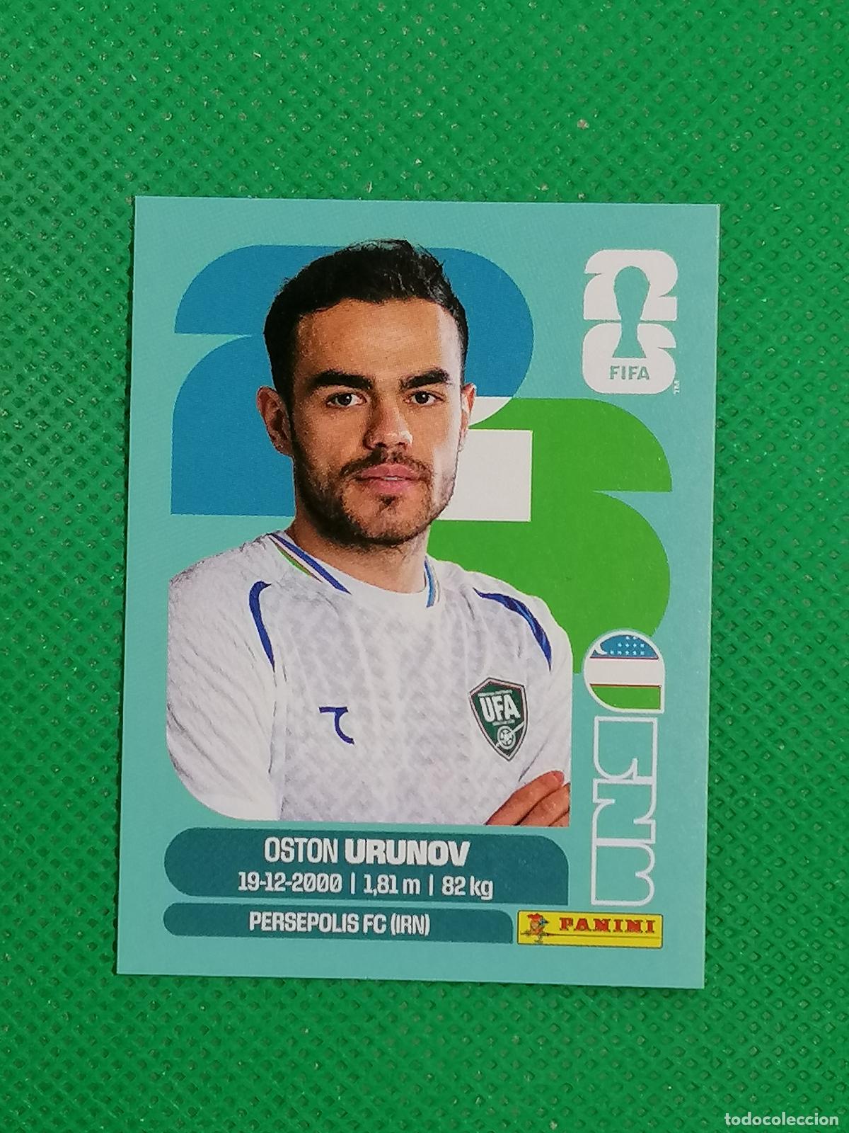 Cromos de f&uacute;tbol: UZB 17 UZB17 OSTON URUNOV UZBEKISTAN ⚽ PANINI FIFA MUNDIAL WORLD CUP 26 2026 STICKER ⚽