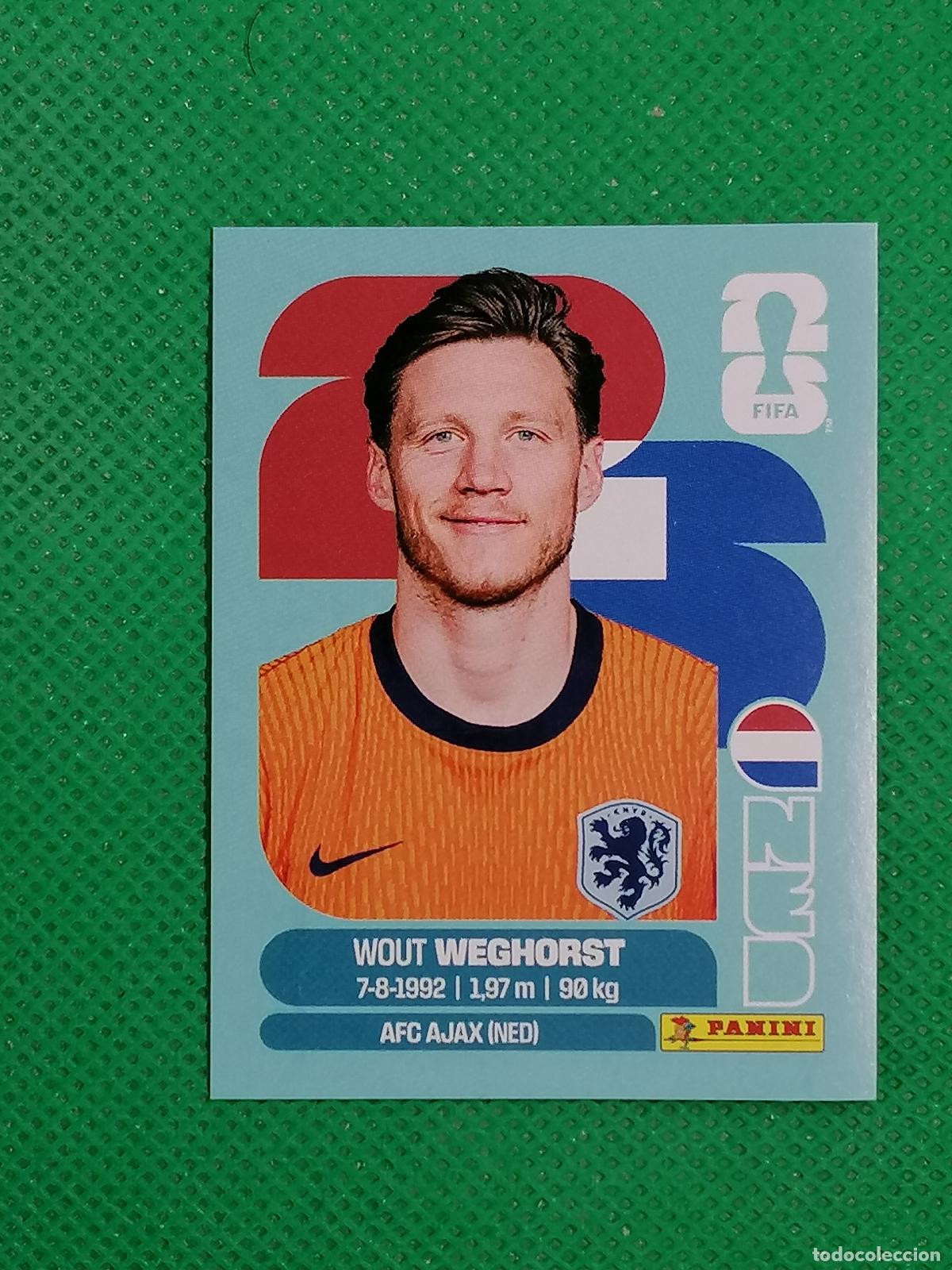 Cromos de f&uacute;tbol: NED 19 NED19 WOUT WEGHORST HOLANDA ⚽ PANINI FIFA MUNDIAL WORLD CUP 26 2026 STICKER ⚽