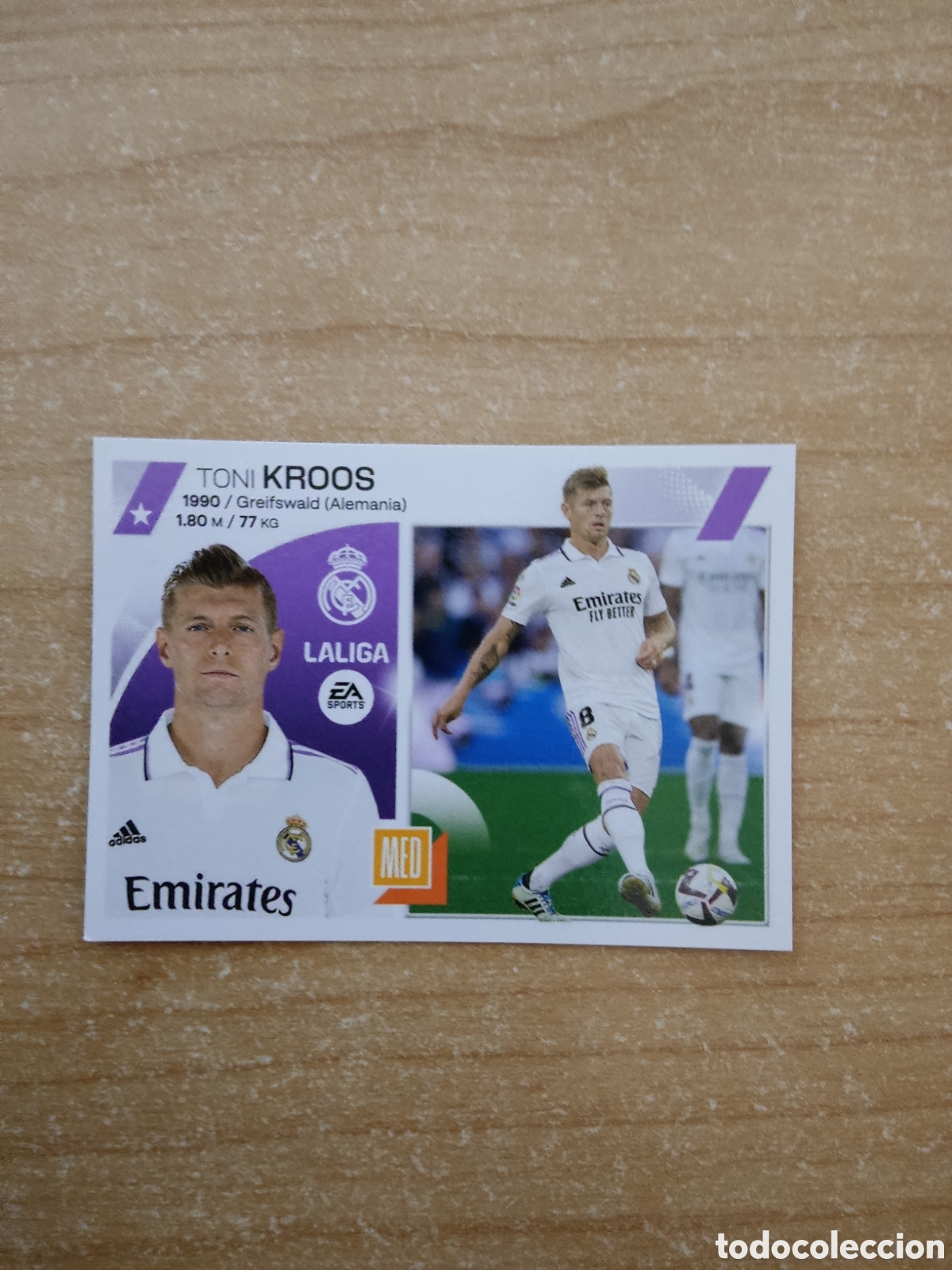 Cromos de f&uacute;tbol: 13 TONI KROOS REAL MADRID LIGA ESTE 2023 2024