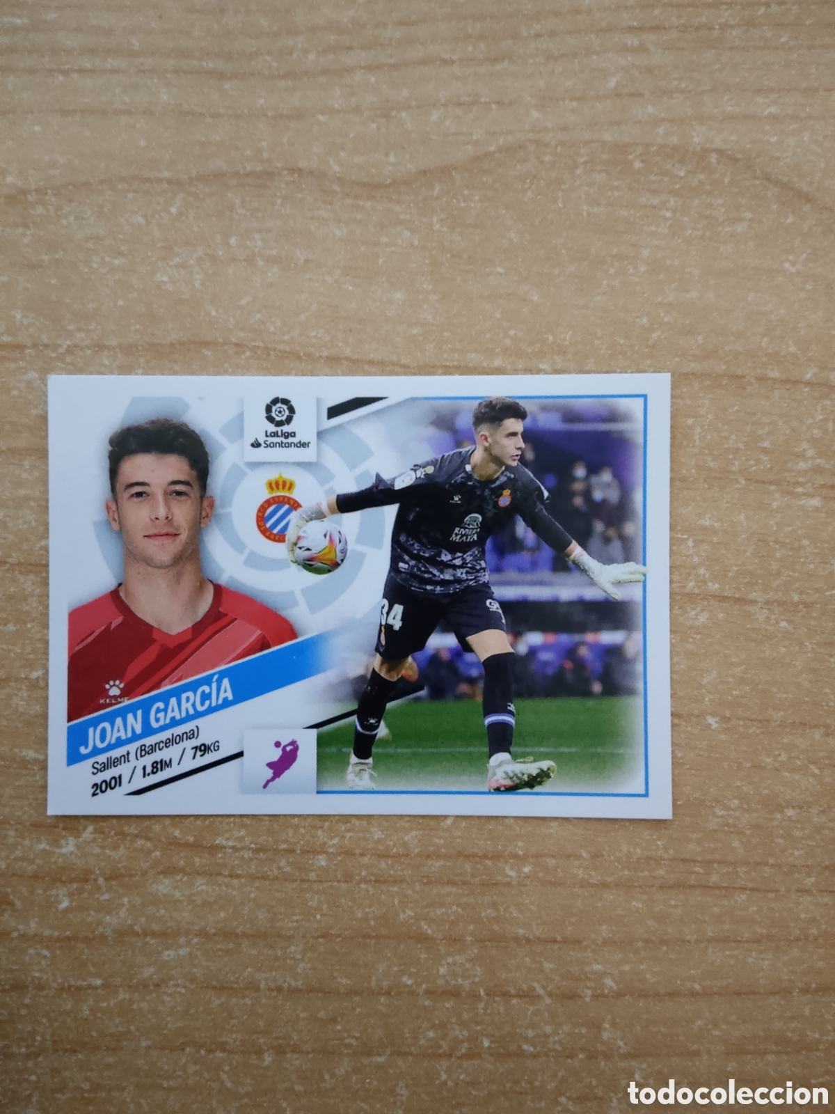 Cartes &agrave; collectionner de Football: 4 JOAN GARCIA ESPANYOL LIGA ESTE 2022 2023