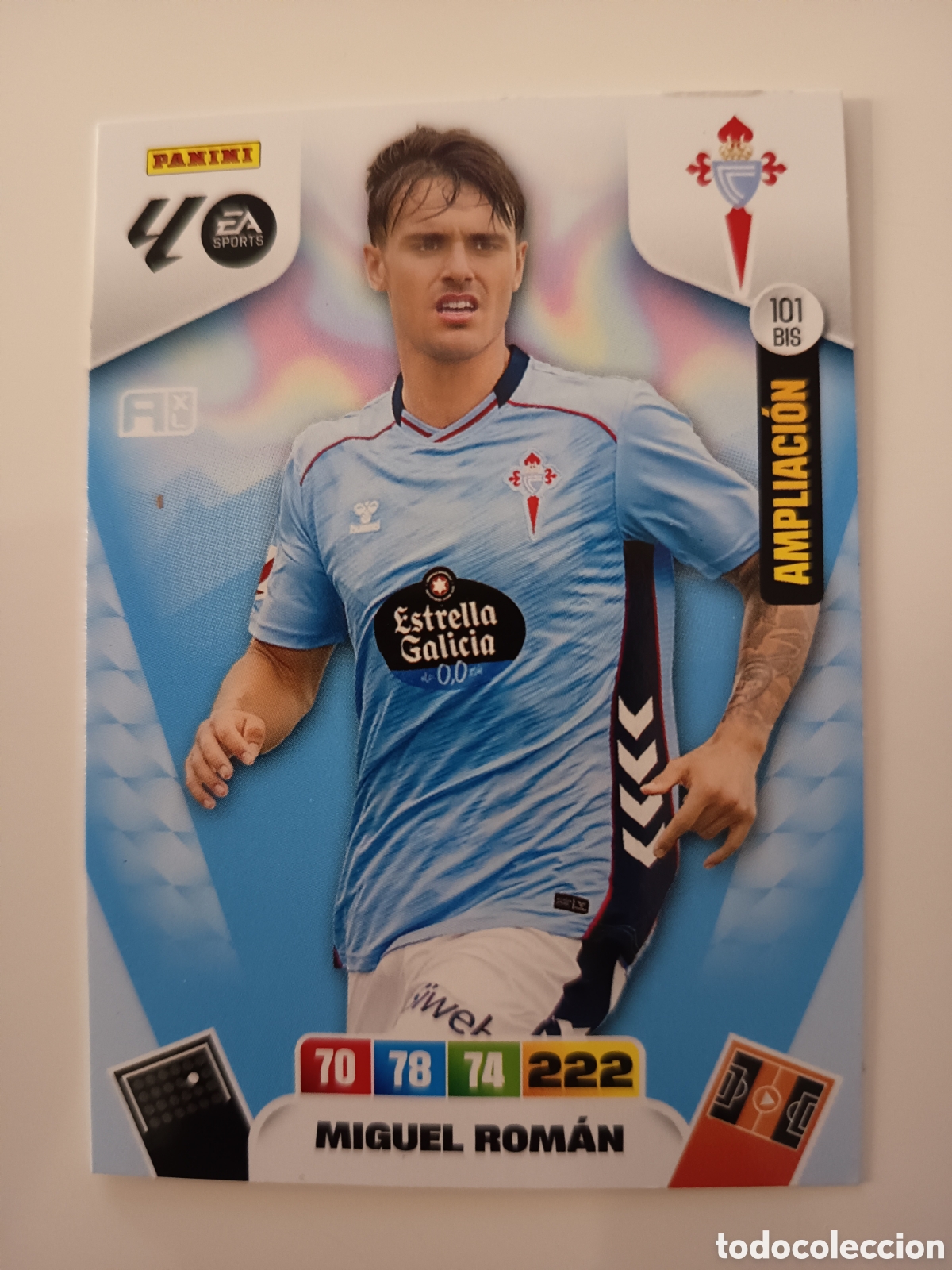 Cromos de f&uacute;tbol: 101 bis Miguel Rom&aacute;n adrenalyn xl 2025-2026