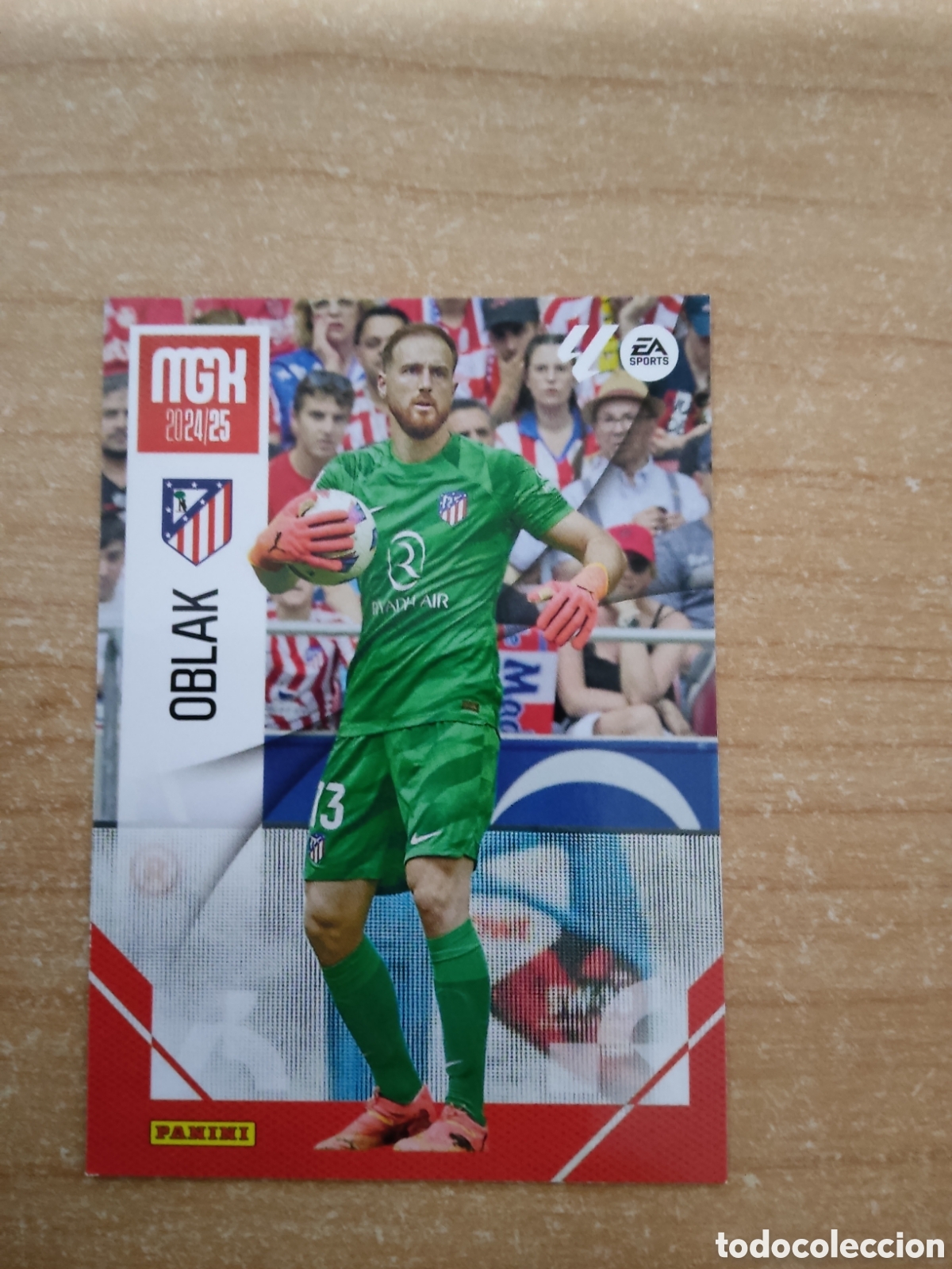 Cromos de f&uacute;tbol: 56 JAN OBLAK ATLETICO MADRID MEGACRACKS 2024 2025