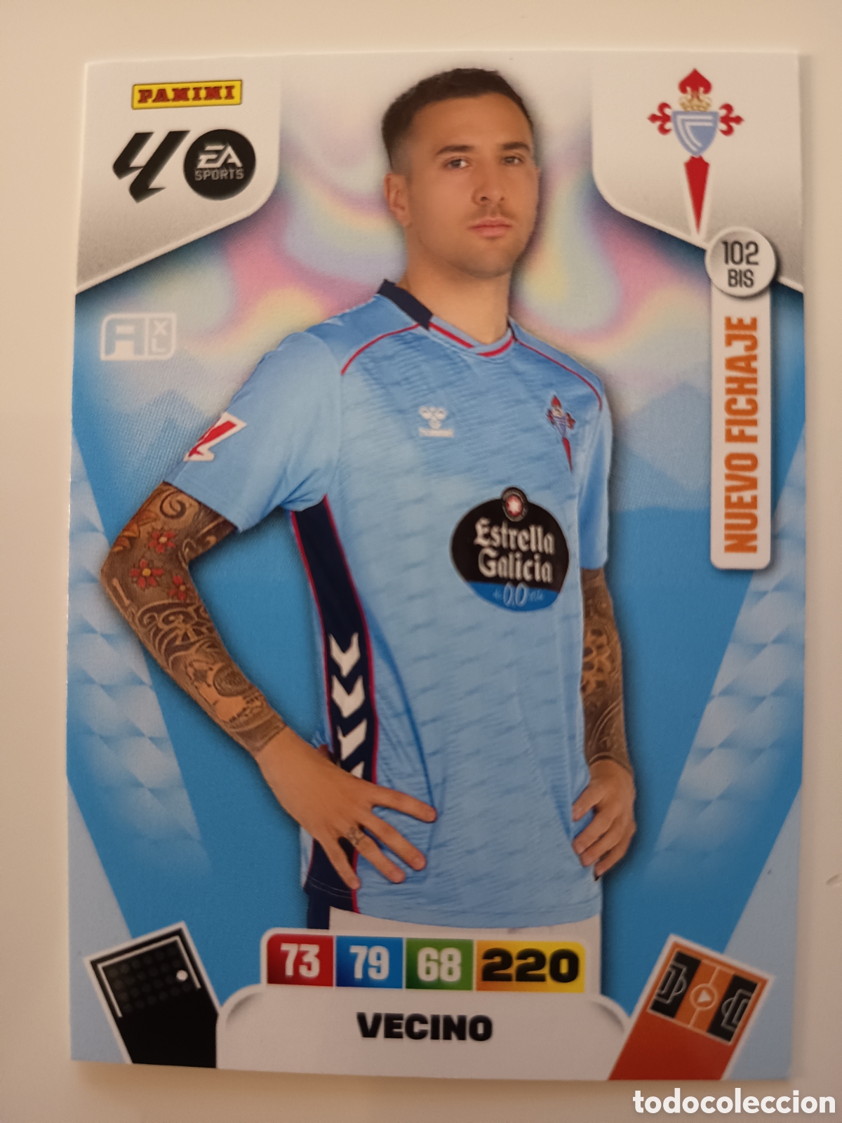 Cromos de f&uacute;tbol: 102 bis Vecino adrenalyn xl 2025-2026
