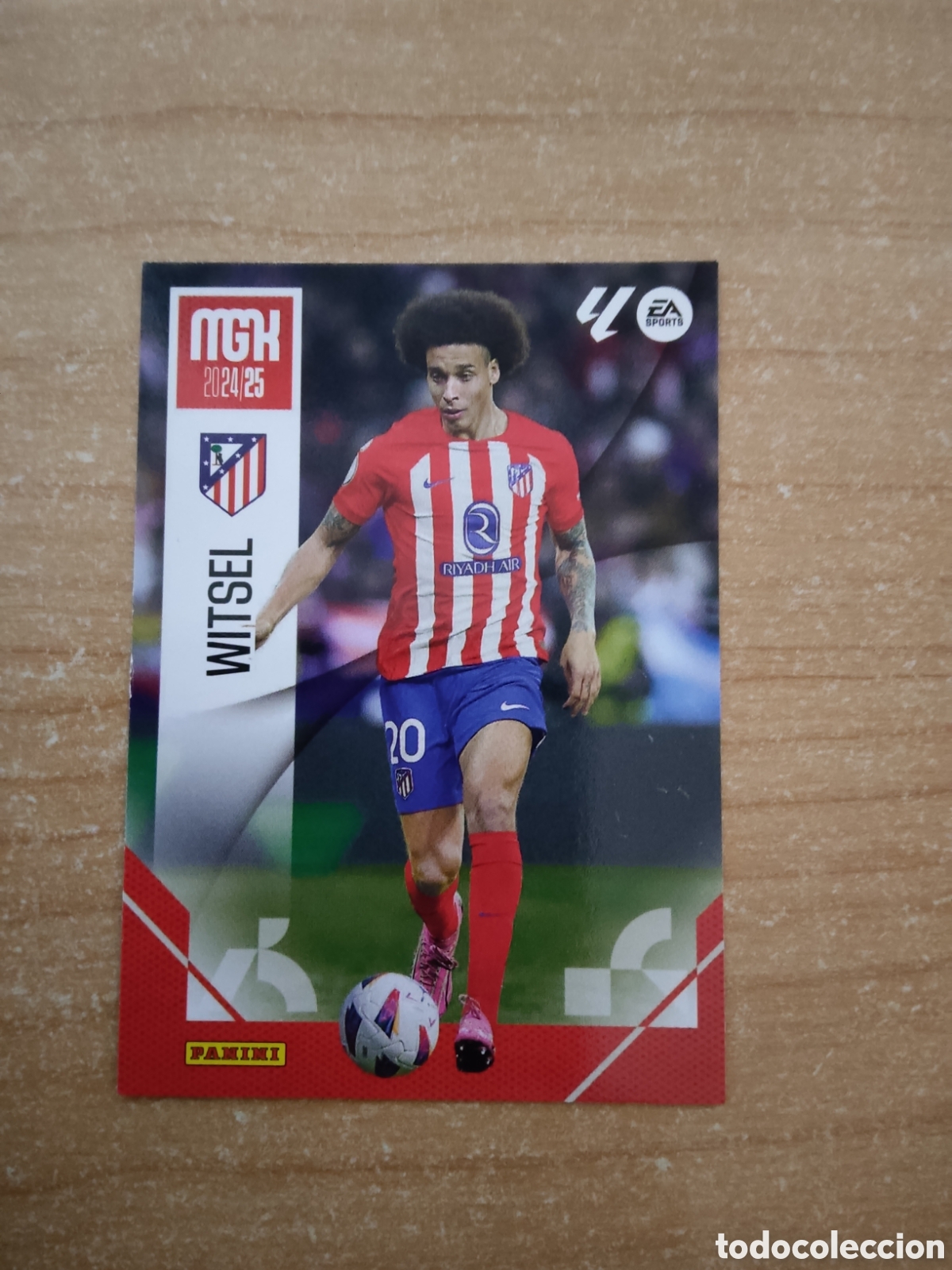 Cromos de f&uacute;tbol: 61 WITSEL ATLETICO MADRID MEGACRACKS 2024 2025