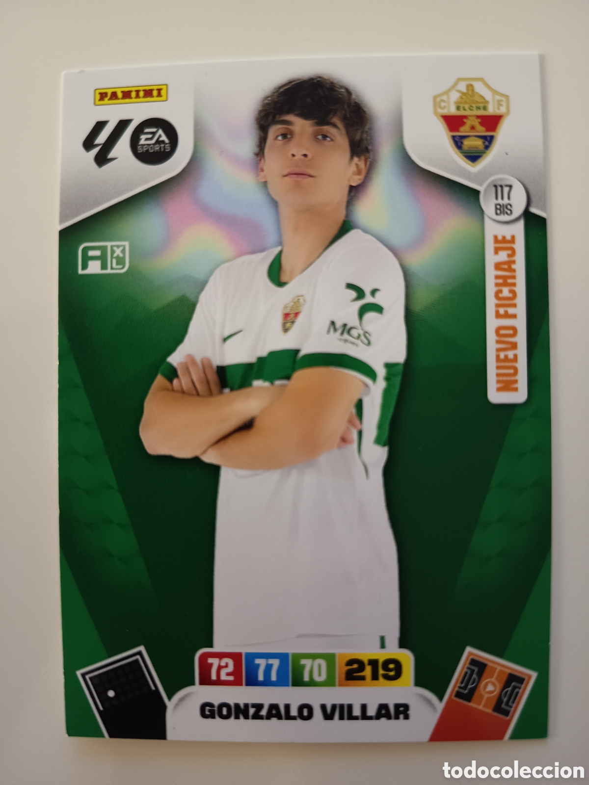 Cromos de f&uacute;tbol: 117 bis Gonzalo Villar adrenalyn xl 2025-2026