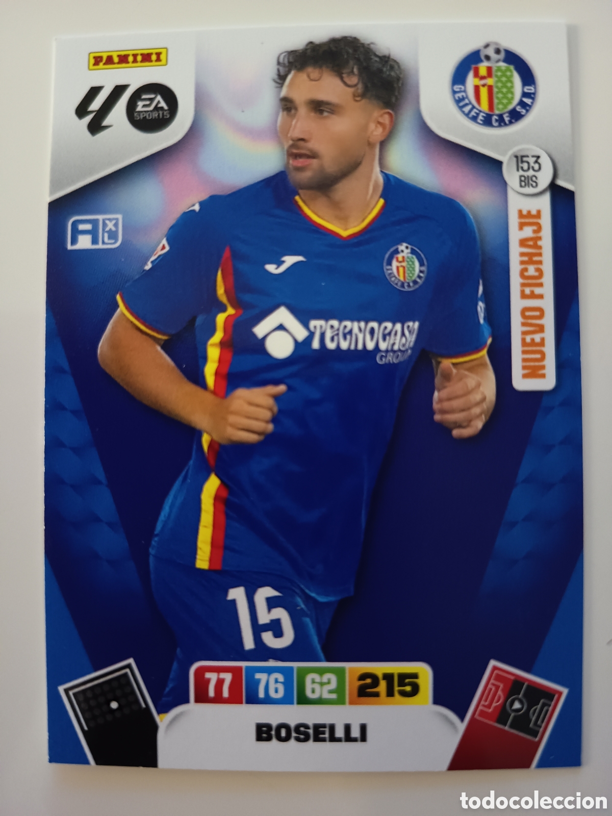 Cromos de f&uacute;tbol: 153 bis Boselli adrenalyn xl 2025-2026