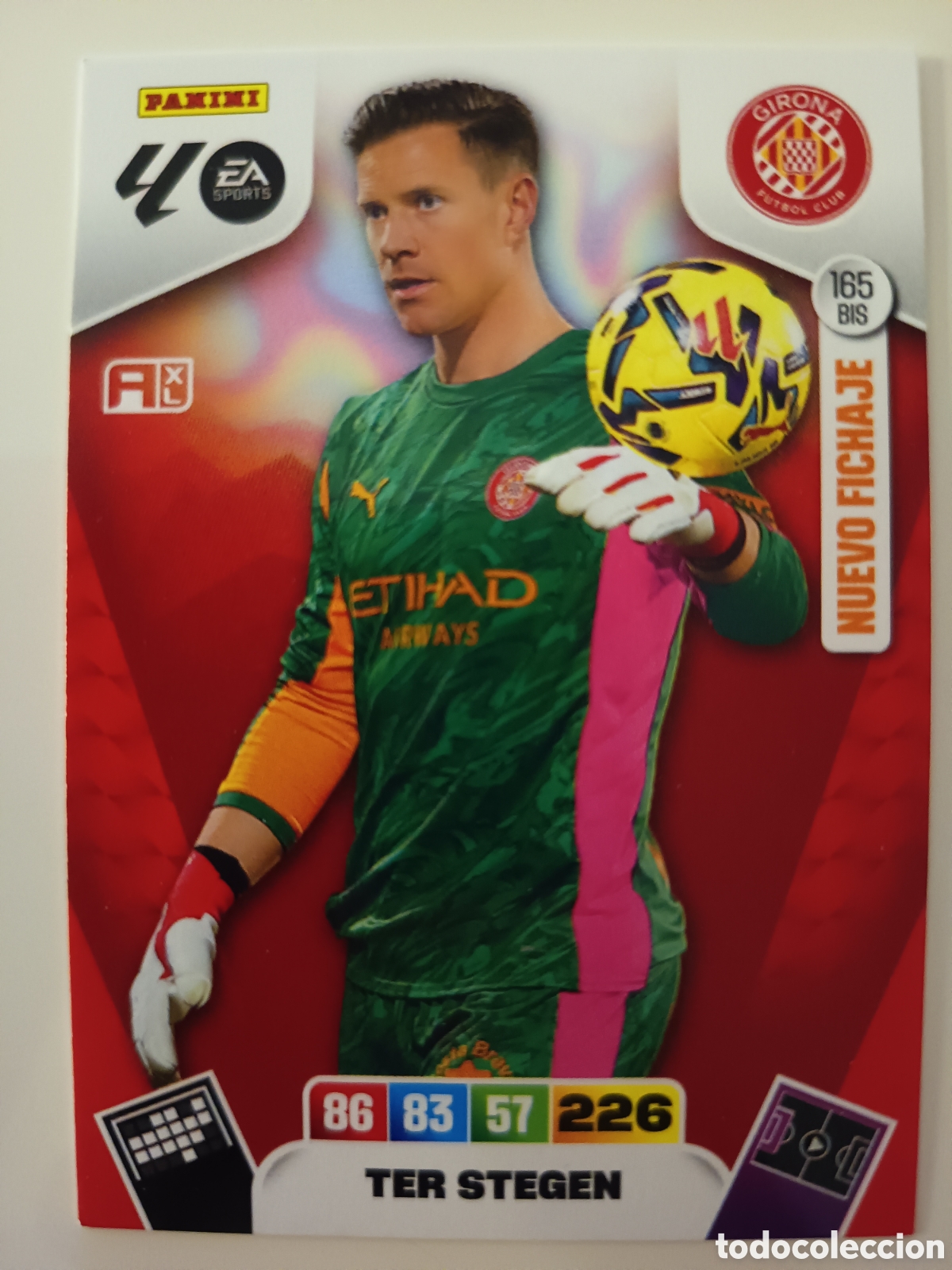Cromos de f&uacute;tbol: 165 bis Ter Stegen adrenalyn xl 2025-2026