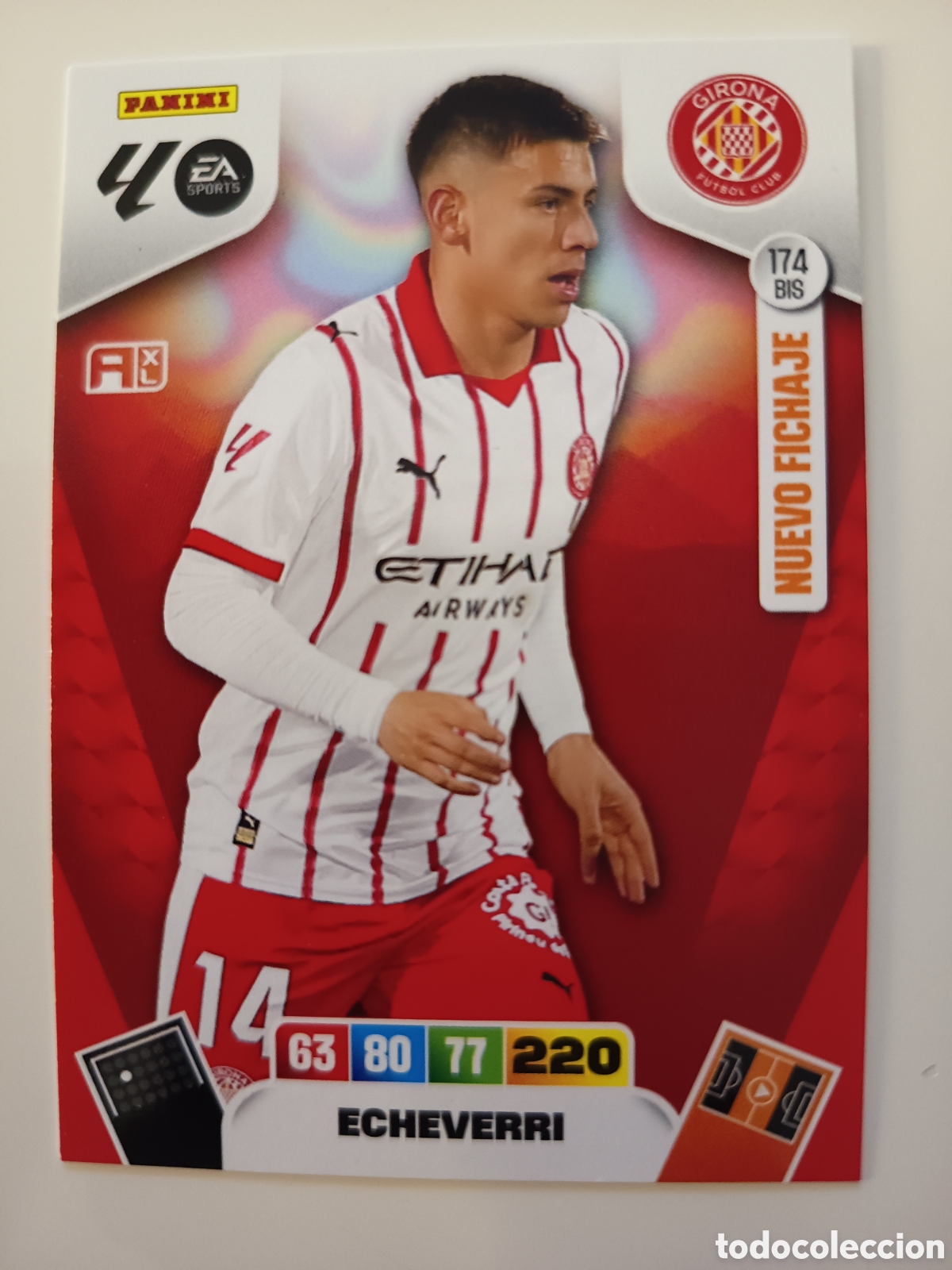 Cromos de f&uacute;tbol: 174 bis Echeverri adrenalyn xl 2025-2026