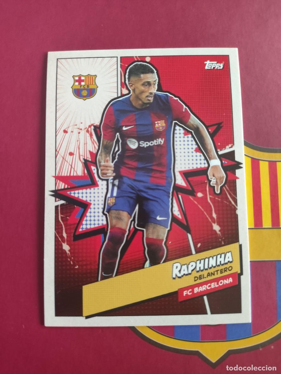 Cromos de f&uacute;tbol: BARH-10 RAPHINHA HEROES FC BARCELONA CARD TOPPS FAN SET CROMOS 2023 2024 23 24