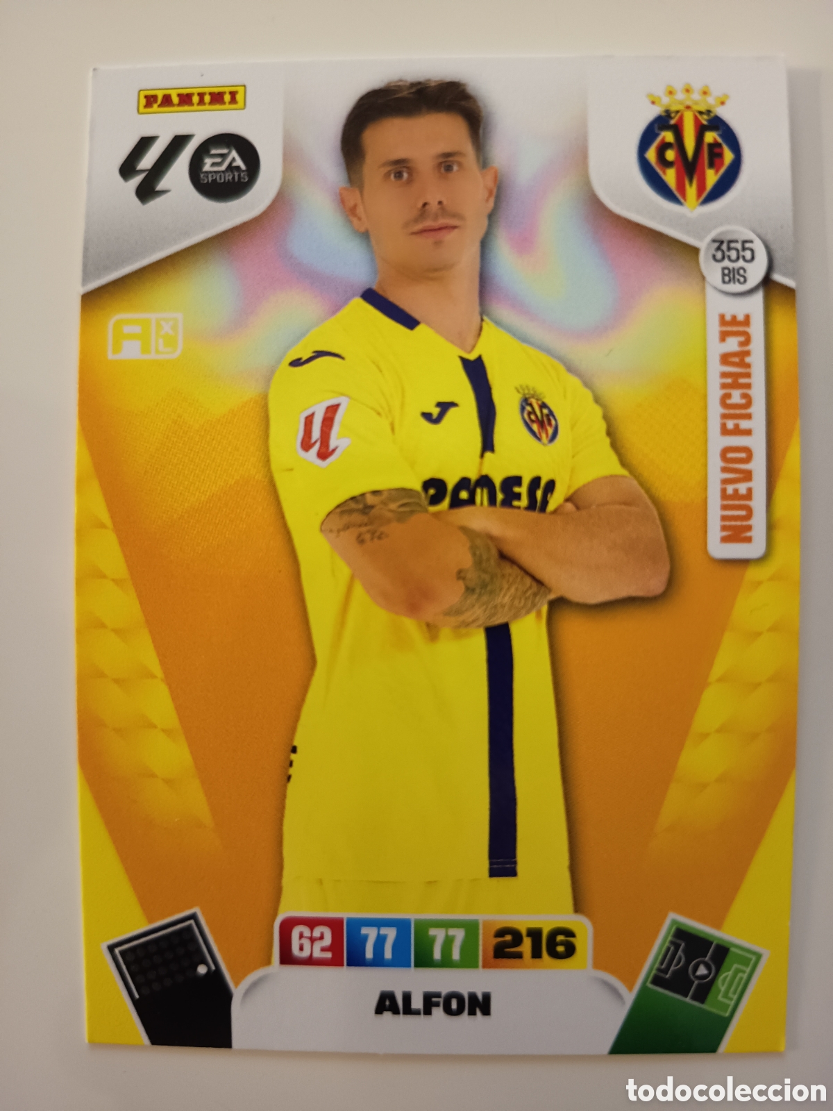 Cromos de f&uacute;tbol: 355 bis Alfon adrenalyn xl 2025-2026