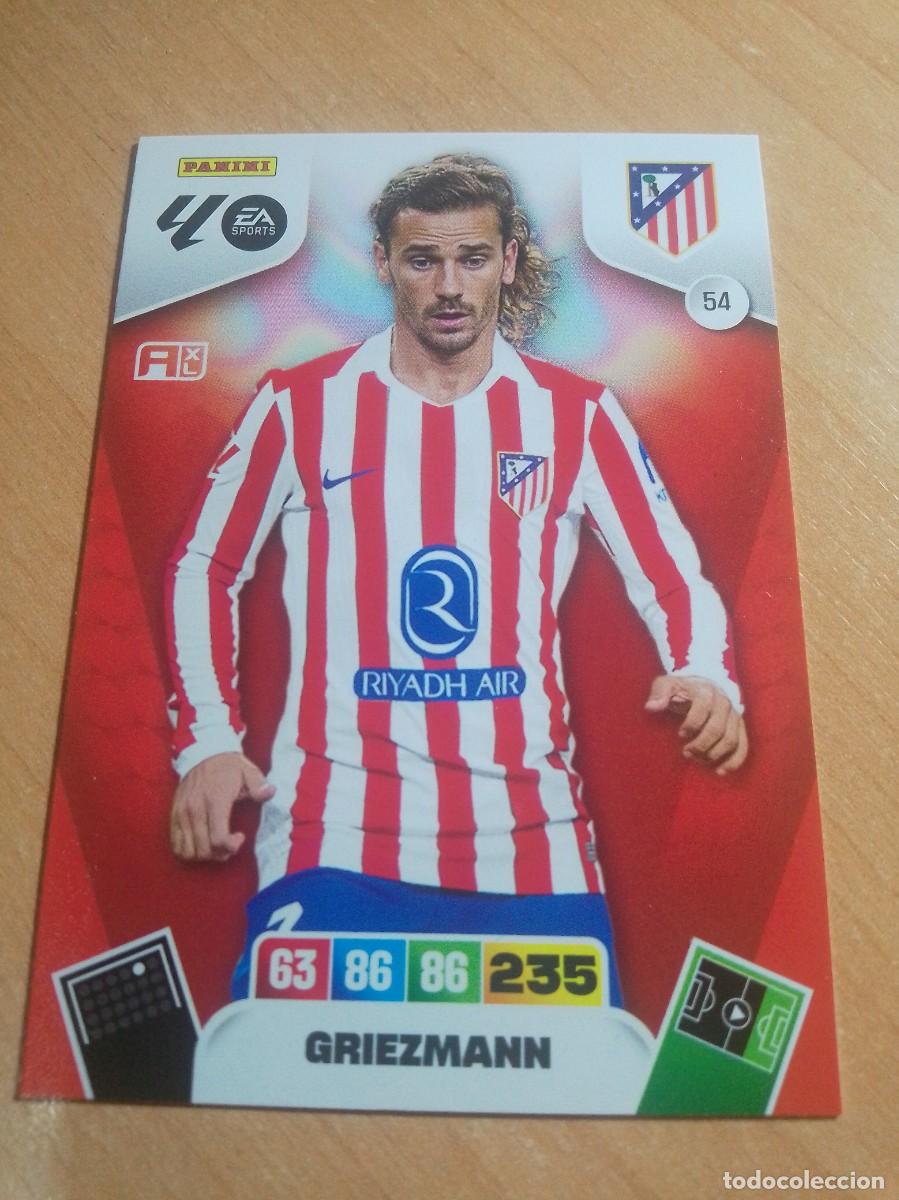 Cromos de f&uacute;tbol: 54 GRIEZMANN DEL ATL&Eacute;TICO DE MADRID 25 26 ADRENALYN XL 2025 2026