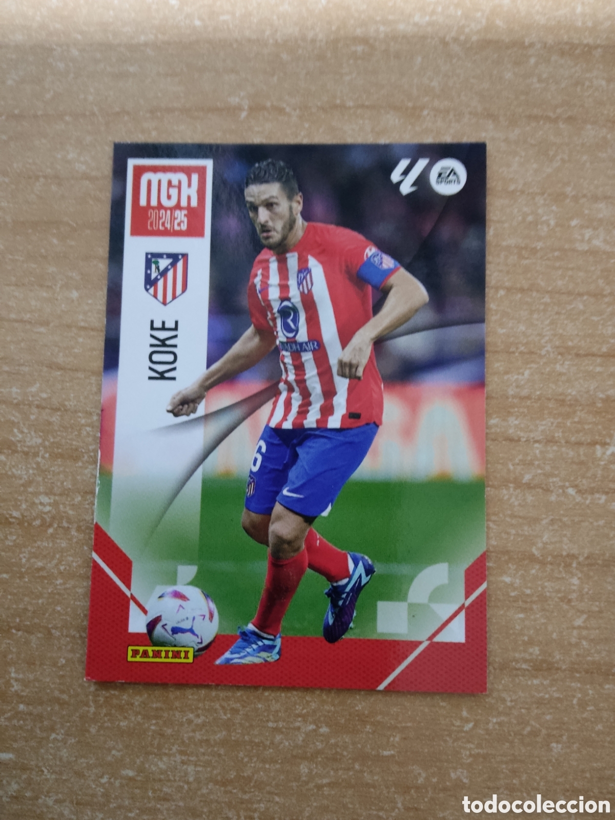 Cromos de f&uacute;tbol: 65 KOKE ATLETICO MADRID MEGACRACKS 2024 2025