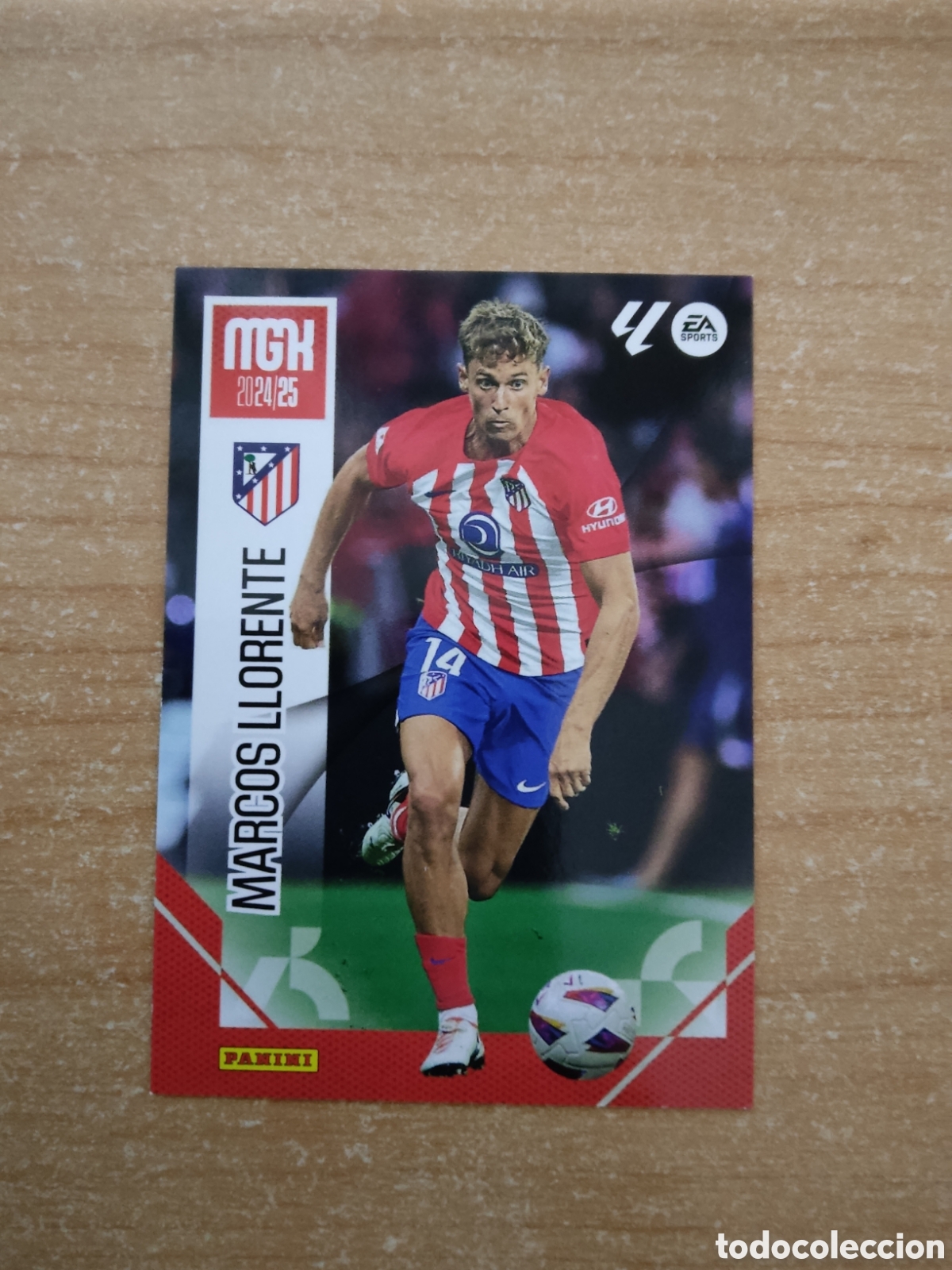 Cromos de f&uacute;tbol: 66 MARCOS LLORENTE ATLETICO MADRID MEGACRACKS 2024 2025