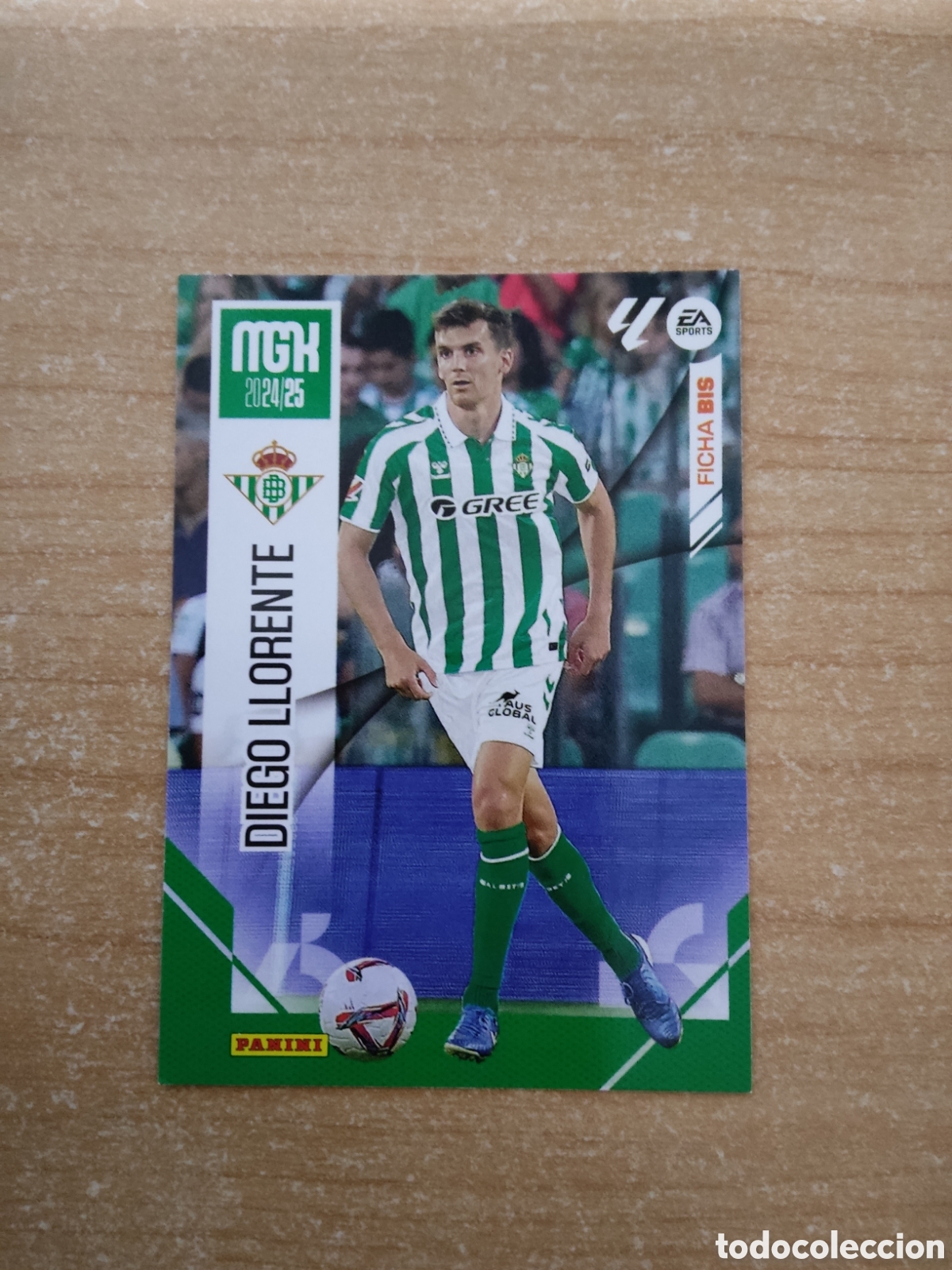 Cromos de f&uacute;tbol: 97 BIS DIEGO LLORENTE REAL BETIS MEGACRACKS 2024 2025