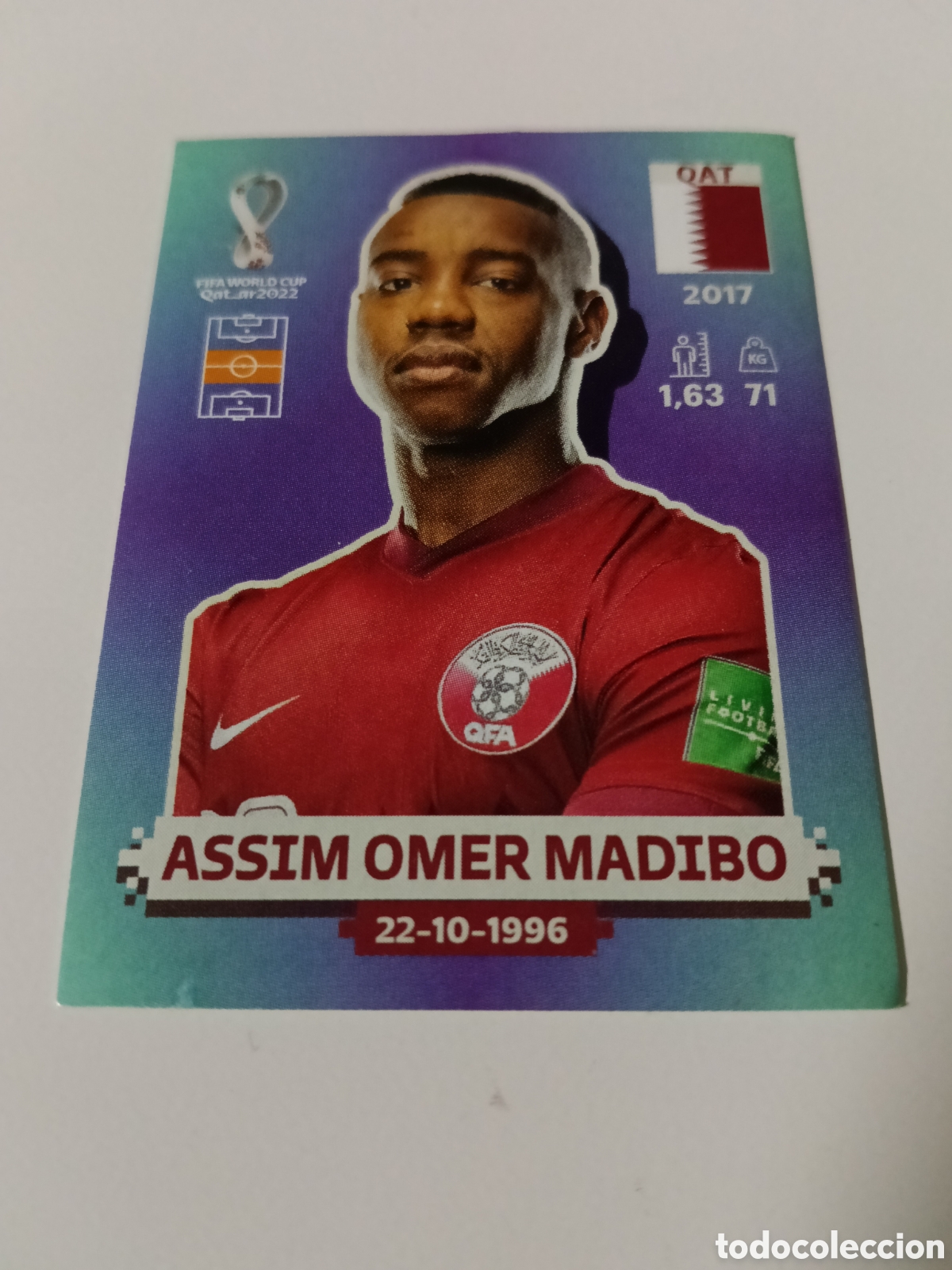 Cromos de Futebol: Assim Omer Madibo - Qatar 2022