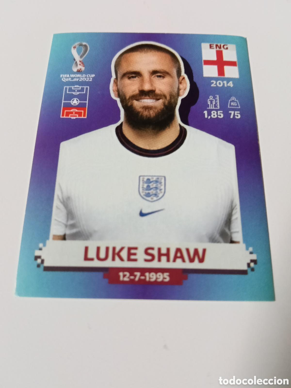 Cromos de Futebol: Luke Shaw - Qatar 2022