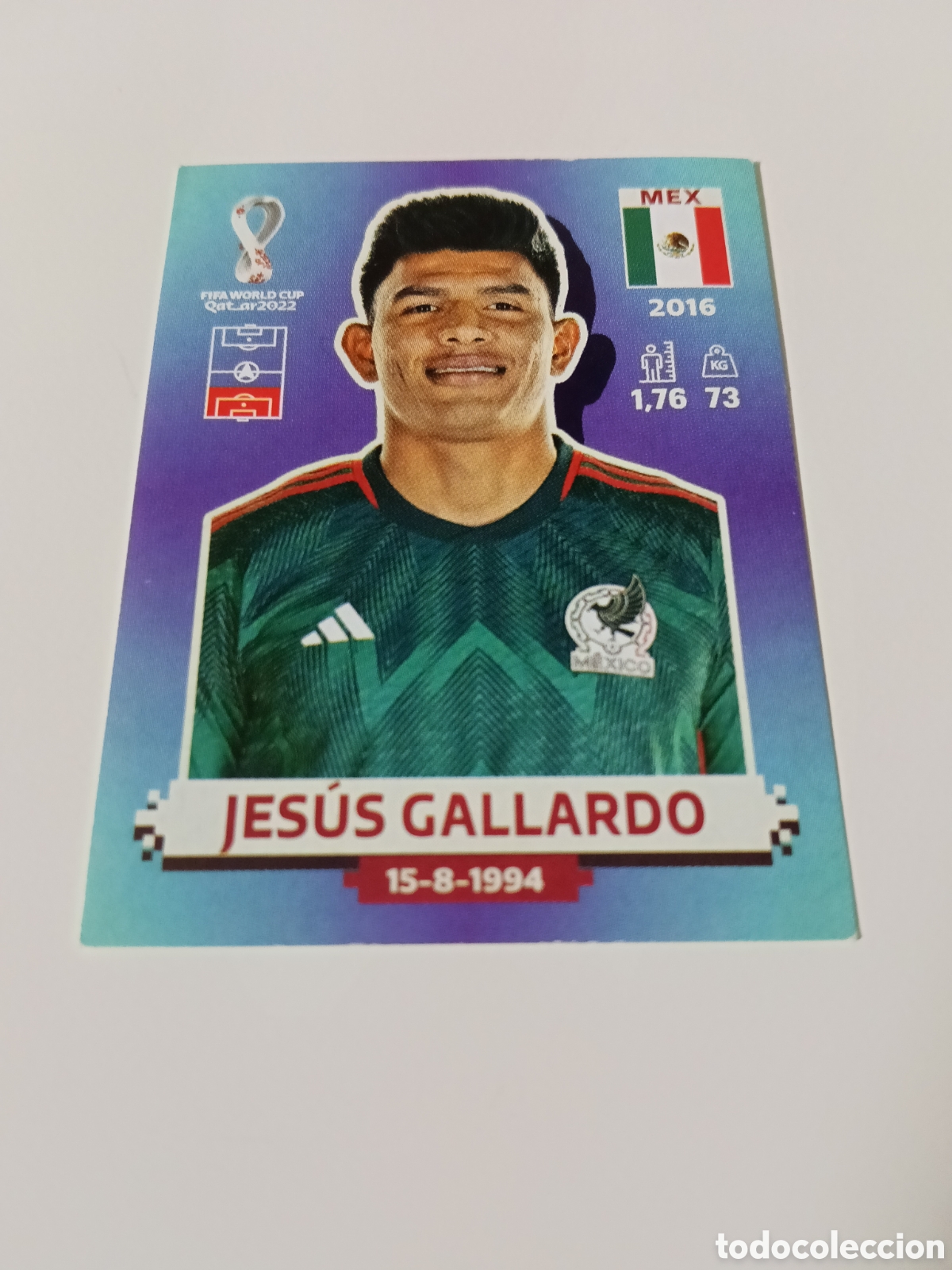 Cromos de Futebol: Jes&uacute;s Gallardo - Qatar 2022