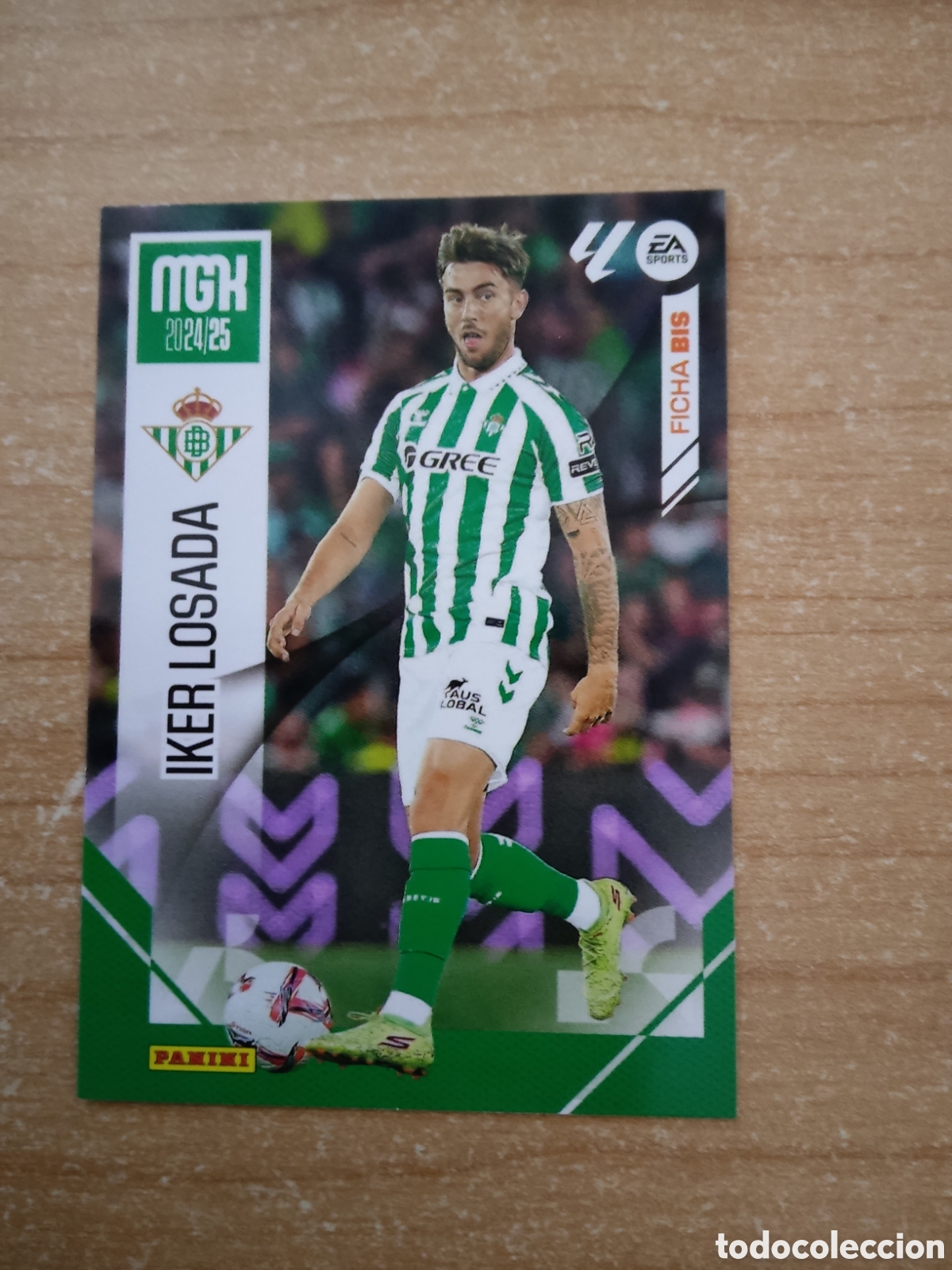Cromos de f&uacute;tbol: 106 BIS IKER LOSADA REAL BETIS MEGACRACKS 2024 2025