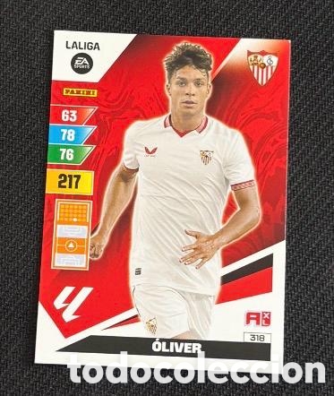 Cromos de f&uacute;tbol: 318 OLIVER TORRES SEVILLA Panini Adrenalyn XL LaLiga 2023 2024