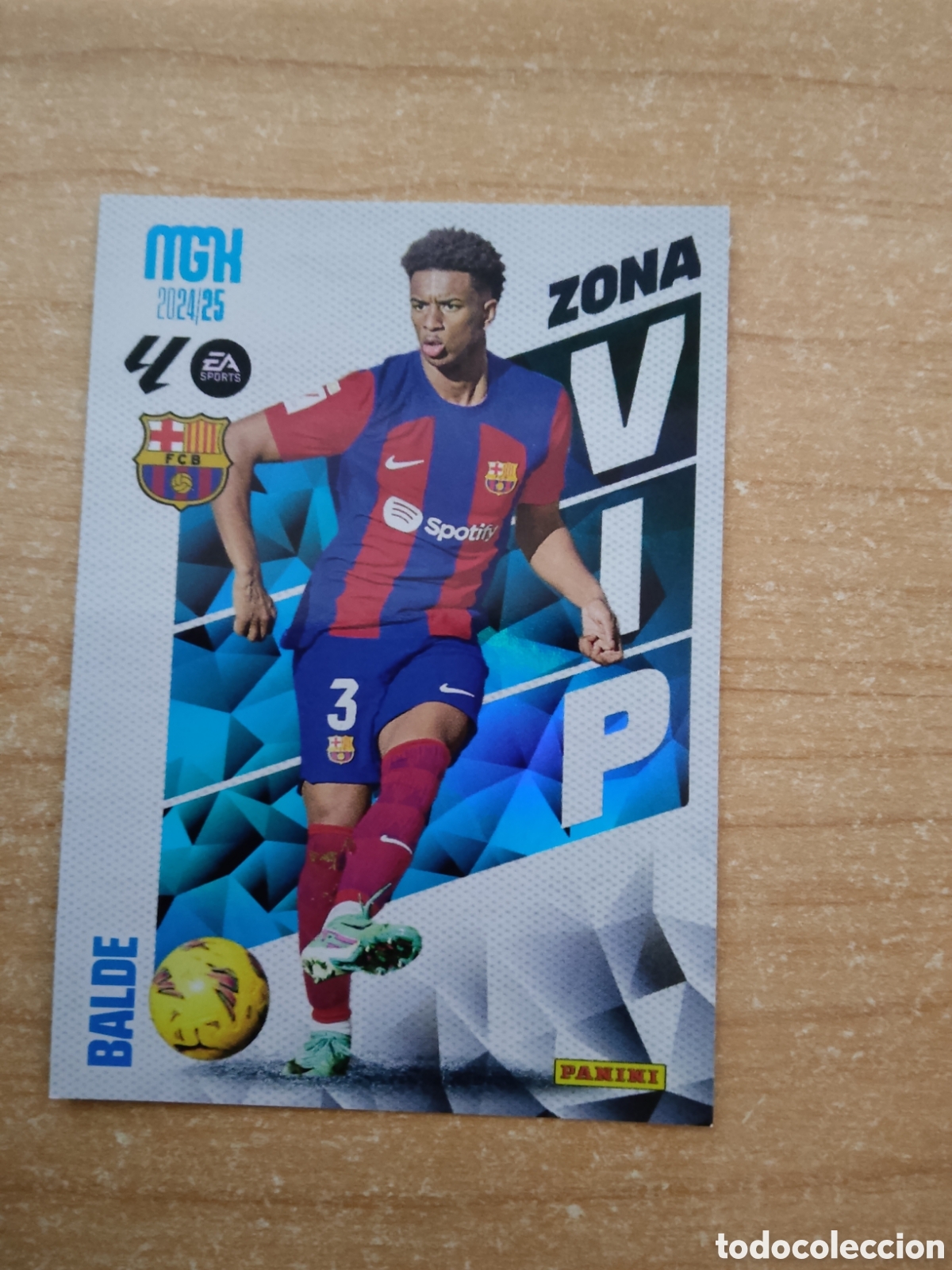 Cromos de f&uacute;tbol: 389 BALDE ZONA VIP BARCELONA MEGACRACKS 2024 2025