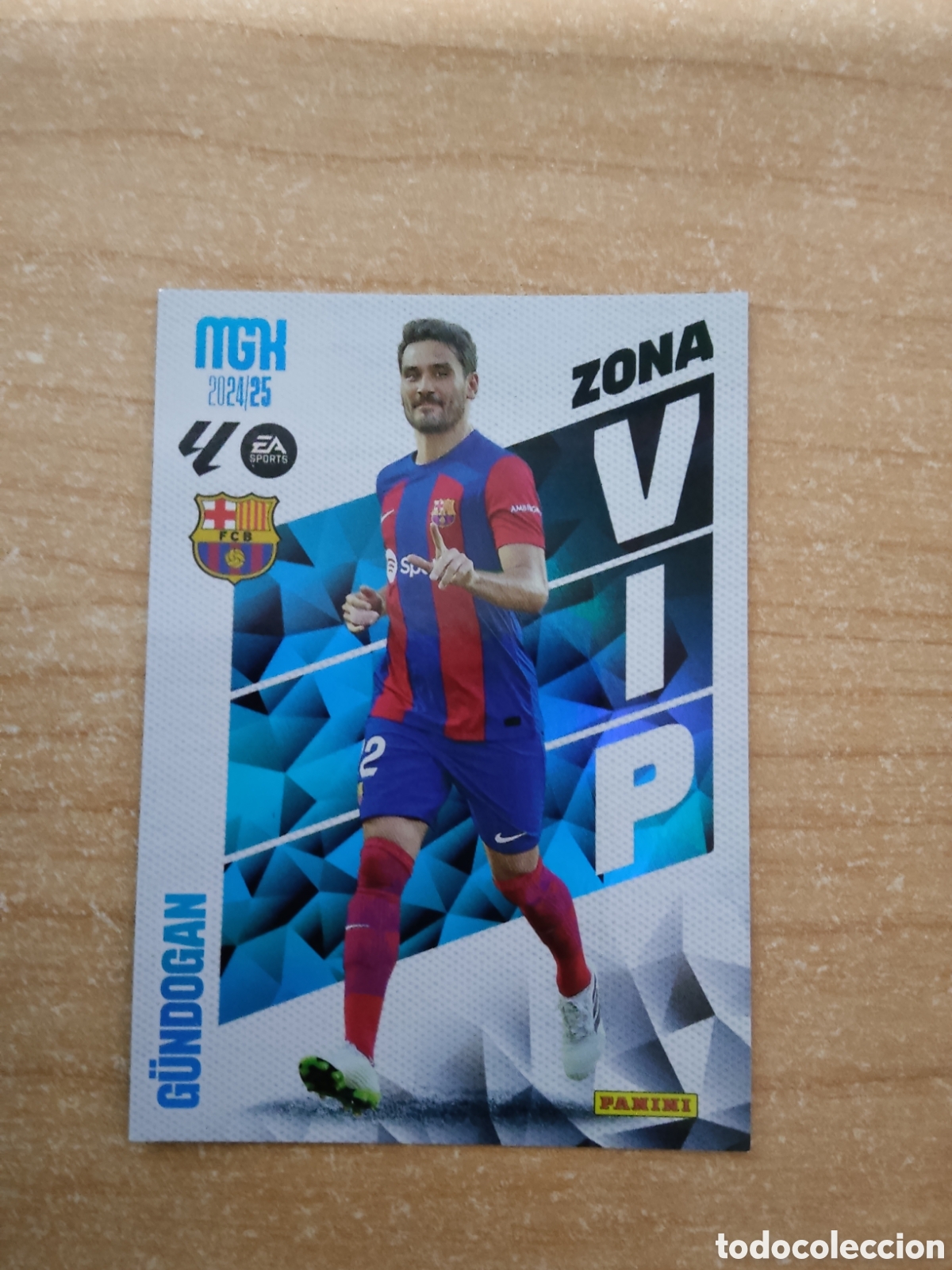 Cromos de f&uacute;tbol: 394 GUNDOGAN ZONA VIP BARCELONA MEGACRACKS 2024 2025
